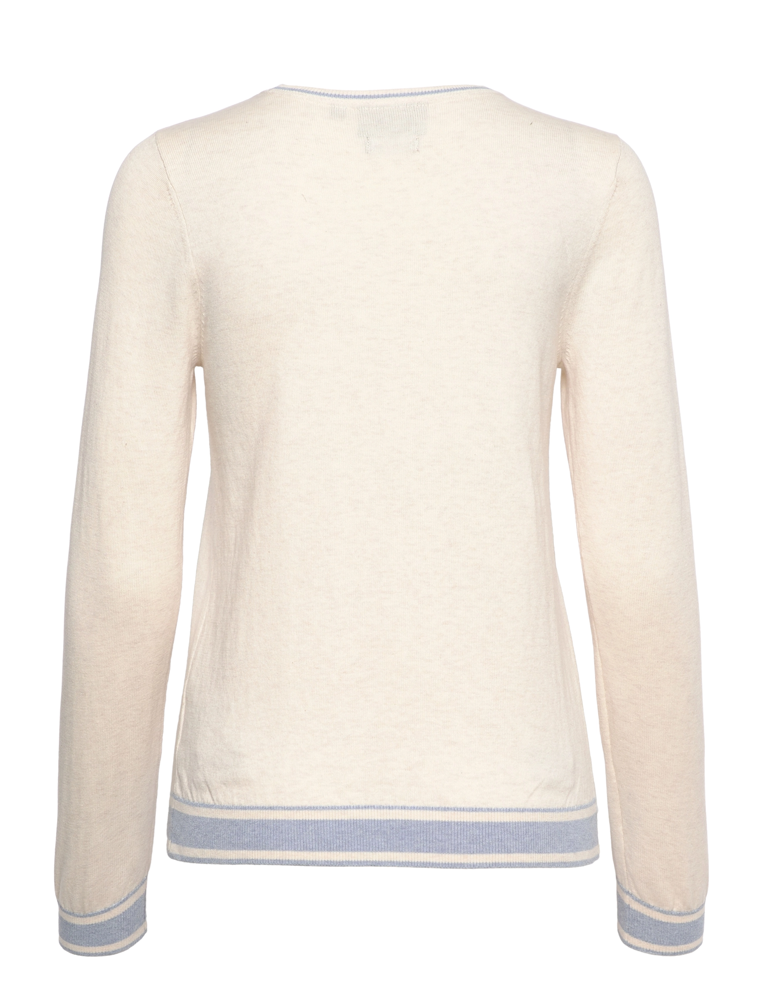 Lexington Clothing - Marline Organic Cotton Sweater - white/blue stripe - 1