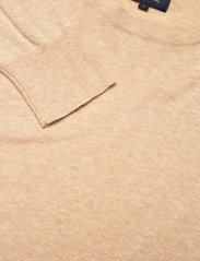 Lexington Clothing - Valentina Organic Cotton/Lyocell Knitted Crew Neck - trøjer - light beige melange - 5