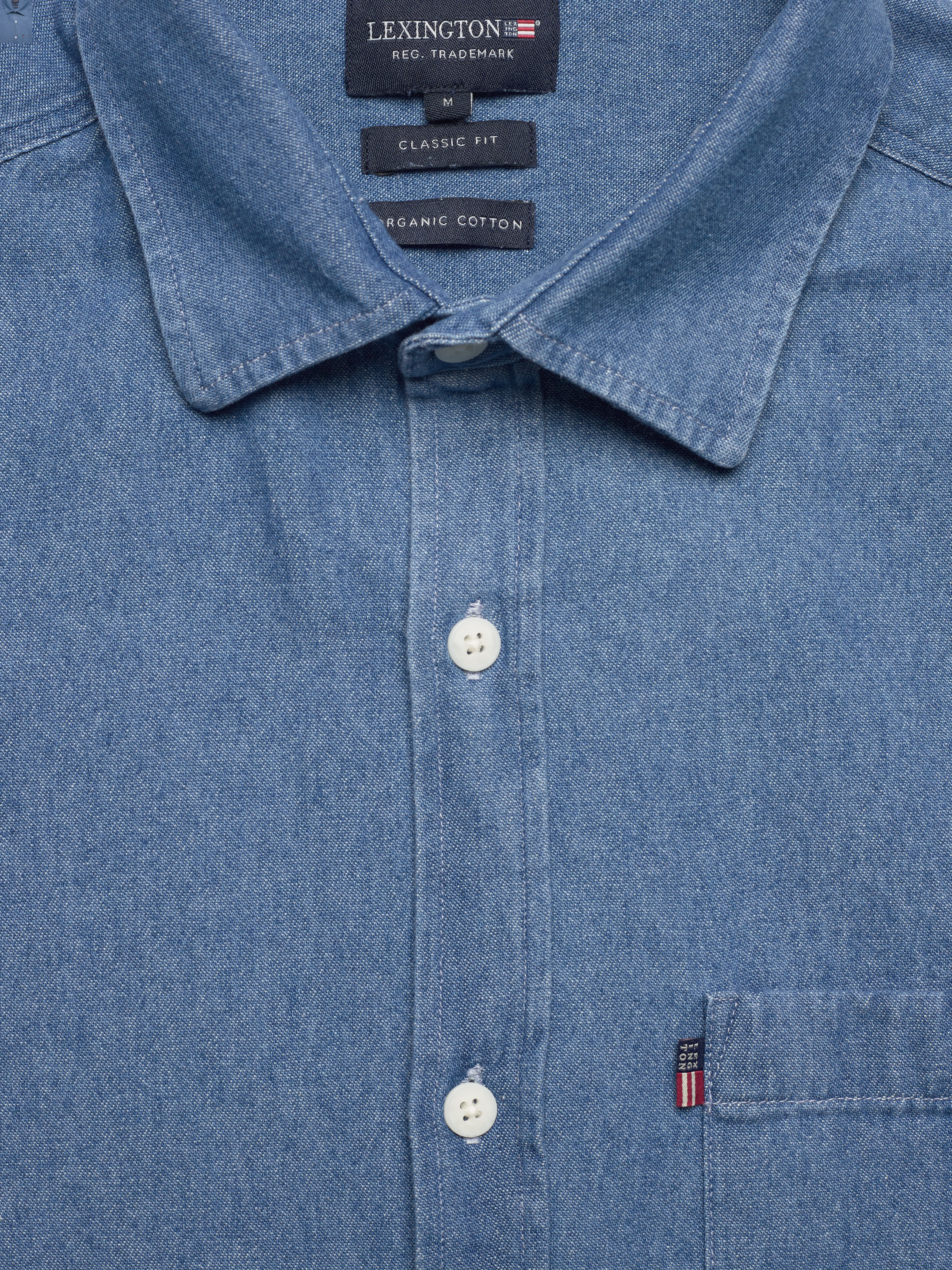 Lexington Clothing - August Denim Shirt - lt blue denim - 2