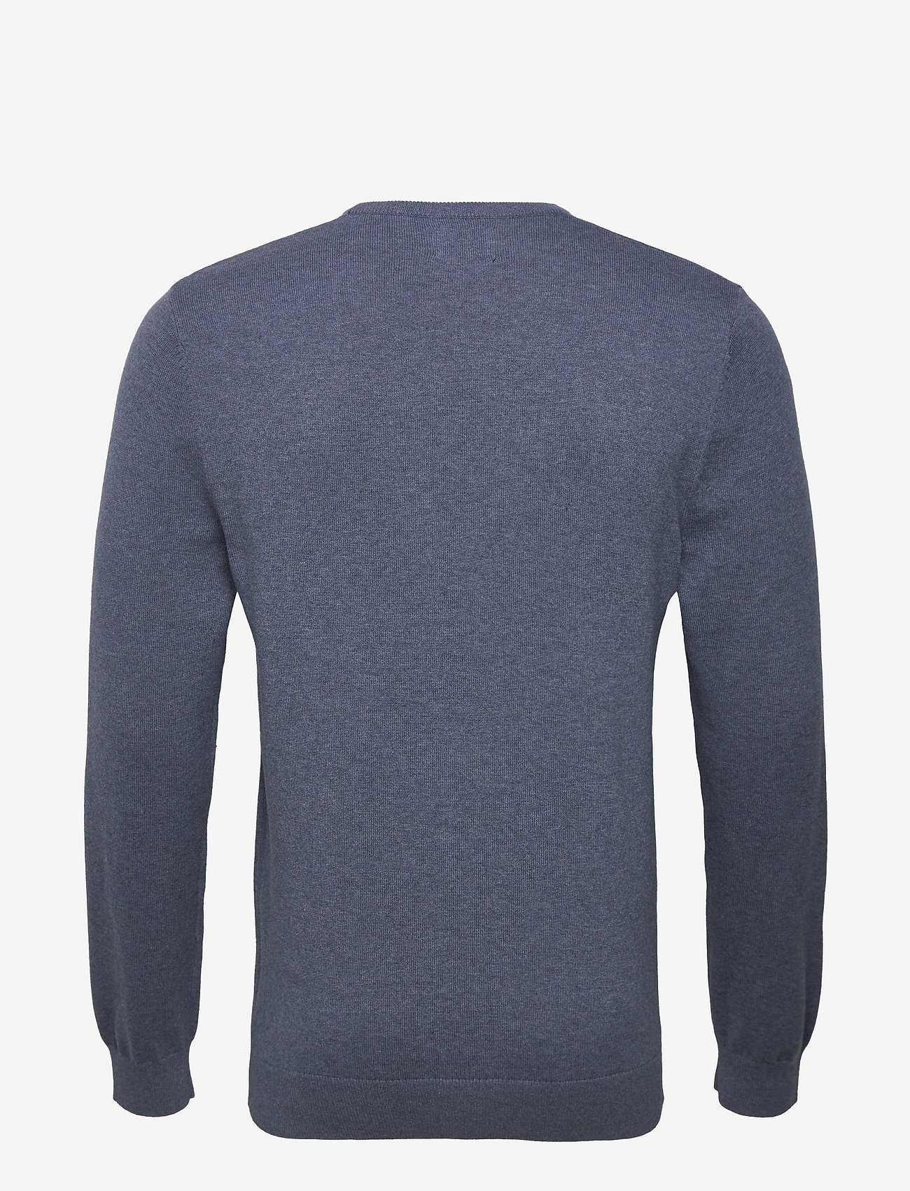 Lexington Clothing - Bradley Crew Neck Sweater 1 - blue melange - 1