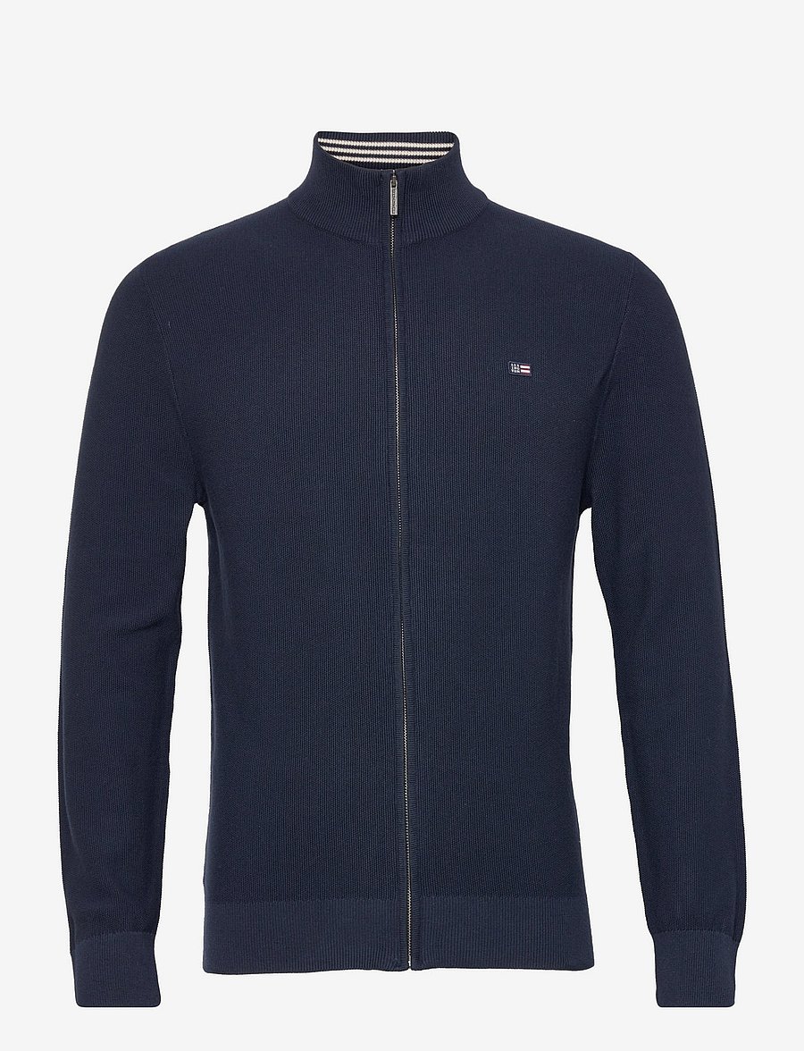 Lexington Clothing - Cory Full Zip Cardigan - dark blue - 0
