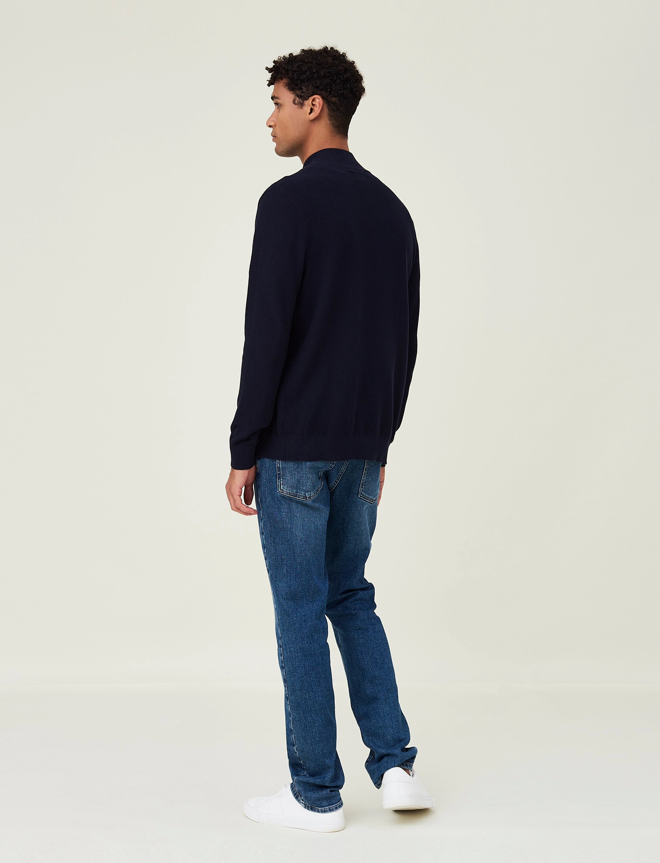 Lexington Clothing - Cory Full Zip Cardigan - dark blue - 3