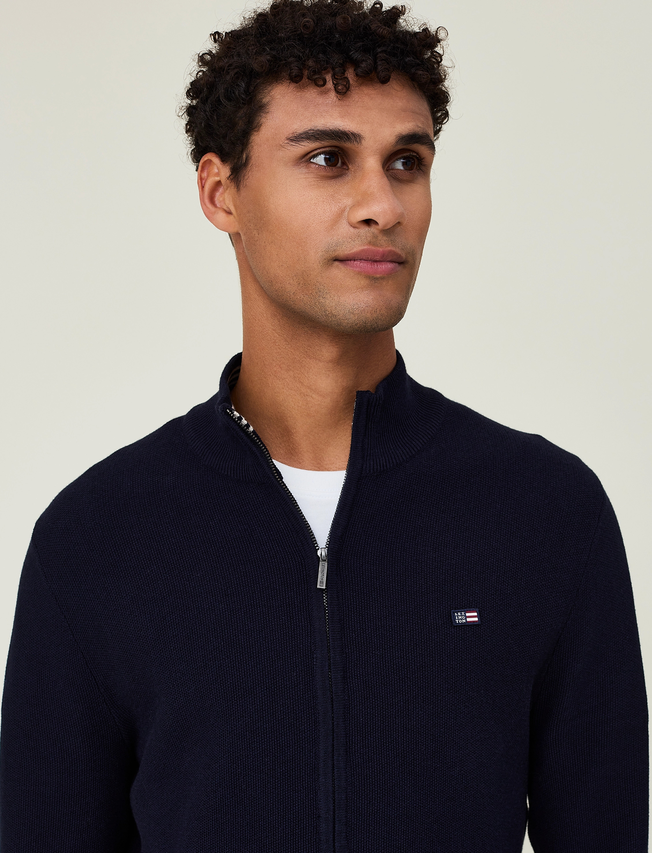 Lexington Clothing - Cory Full Zip Cardigan - dark blue - 4