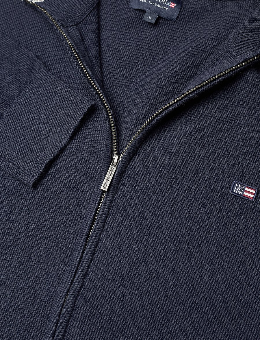 Lexington Clothing - Cory Full Zip Cardigan - dark blue - 5