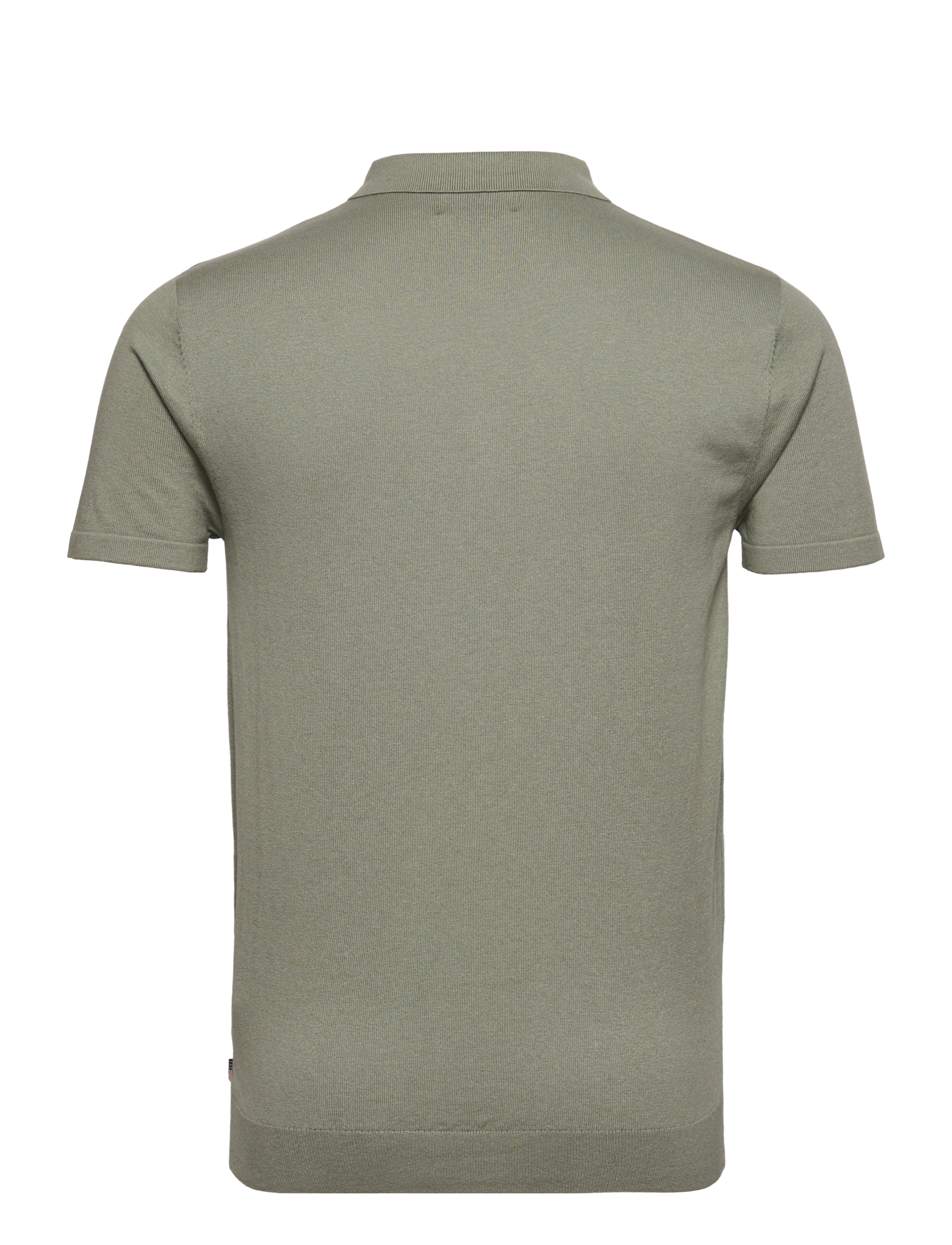 Lexington Clothing - Angelo Cotton/Silk Blend Knitted Polo - green - 1