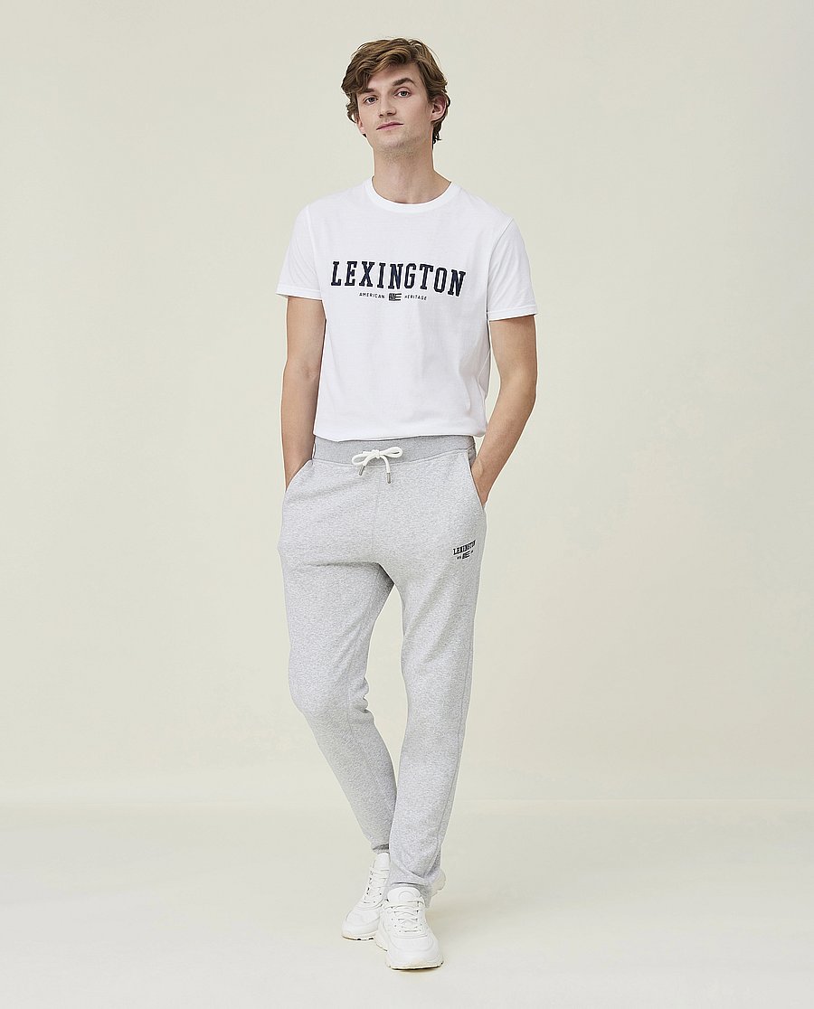 Lexington Clothing - Brandon Jersey Pants - light grey melange - 2