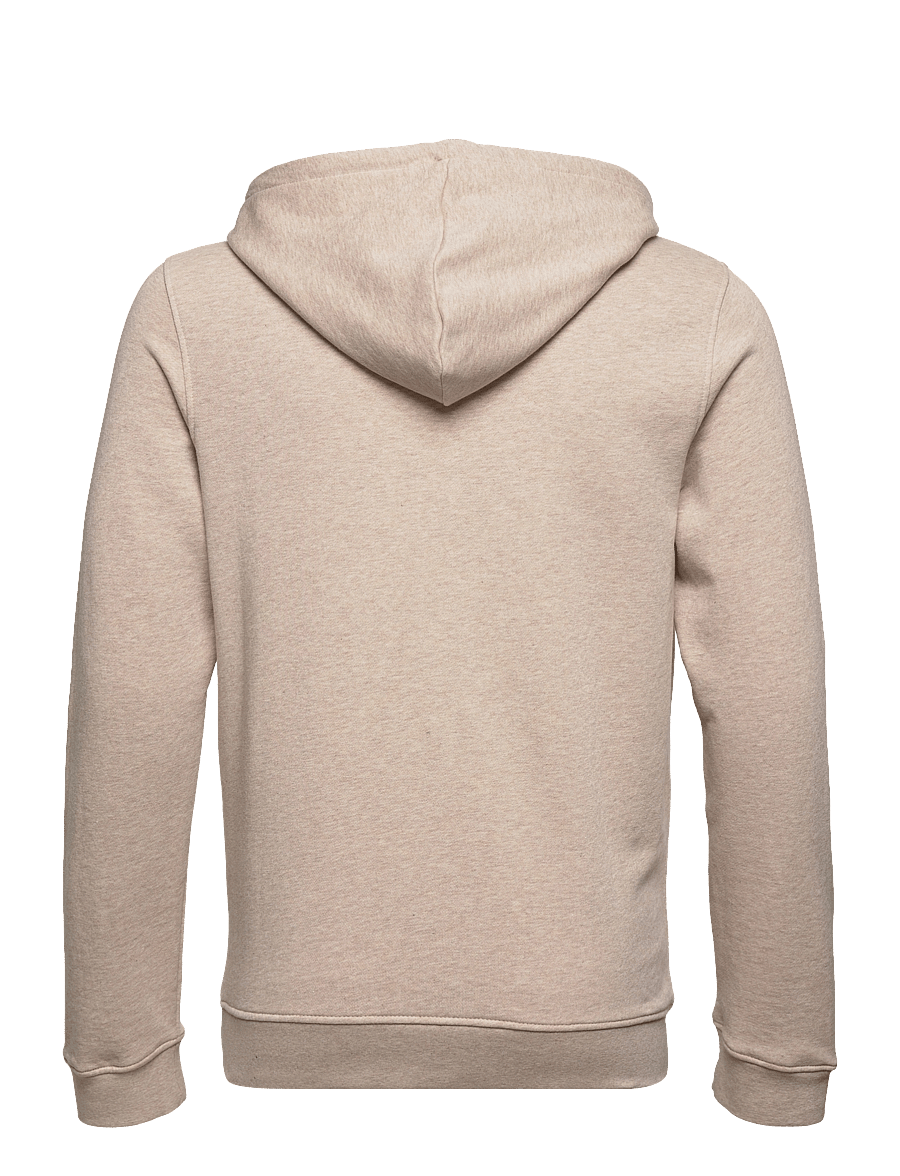 Lexington Clothing - Sebastian Zip Hood - beige melange - 1