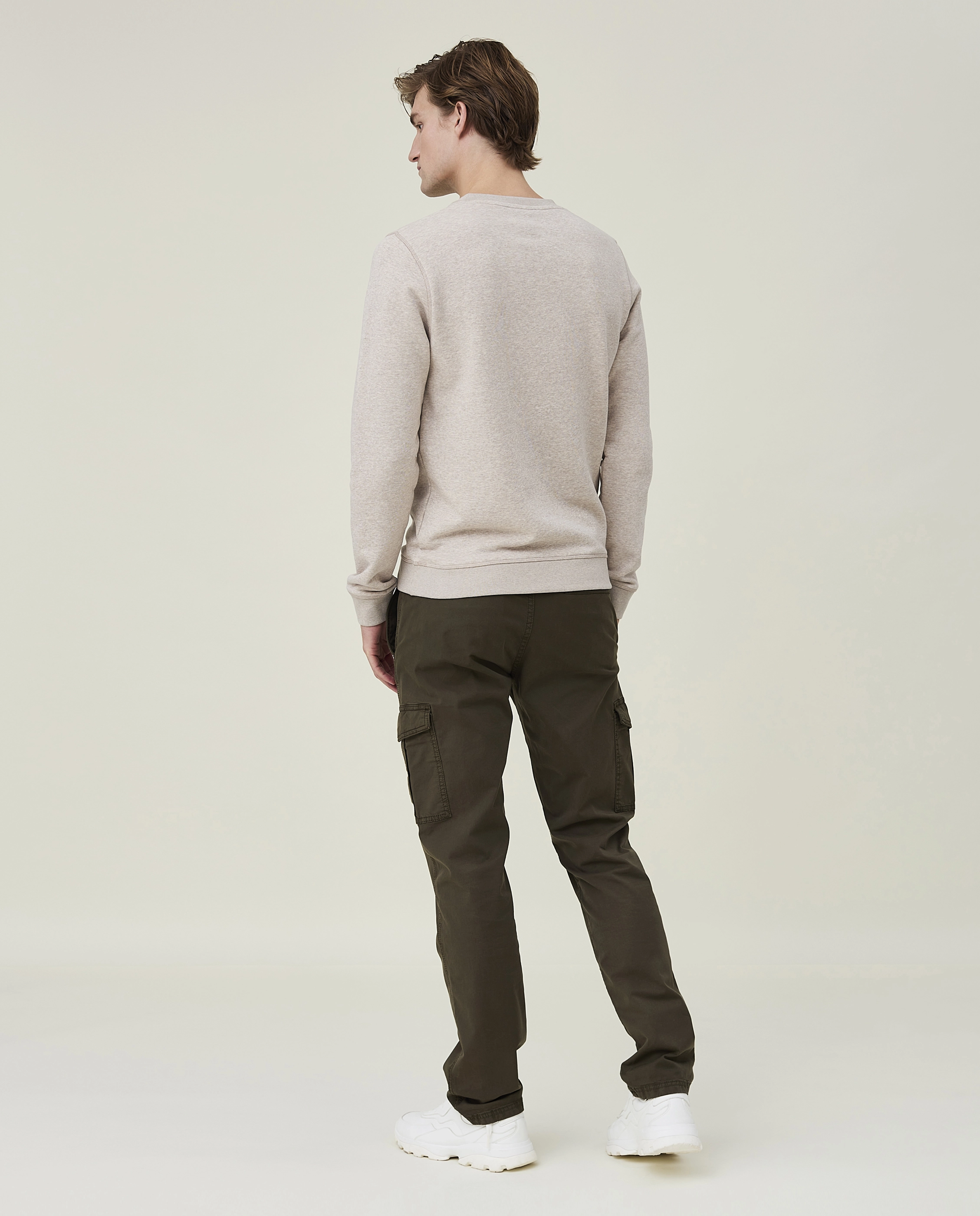Lexington Clothing - Sebastian Zip Hood - beige melange - 3