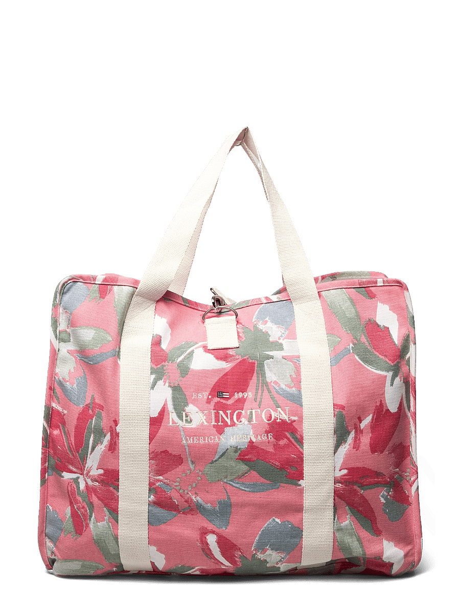 Lexington Clothing - Madison Organic Cotton Beach Bag - flower print - 0