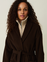 Lexington Clothing - Nathalie Wool/Cashmere Blend Coat - brown - 4