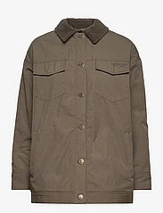 Lexington Clothing - Louise Sherpa Jacket - kvinder - dark green - 0