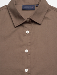Lexington Clothing - Edith Light Oxford Shirt - langærmede skjorter - light brown - 2