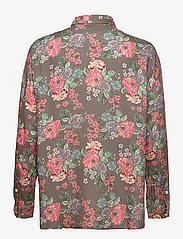 Lexington Clothing - Edith Flower Print Viscose Shirt - long-sleeved shirts - flower print - 1