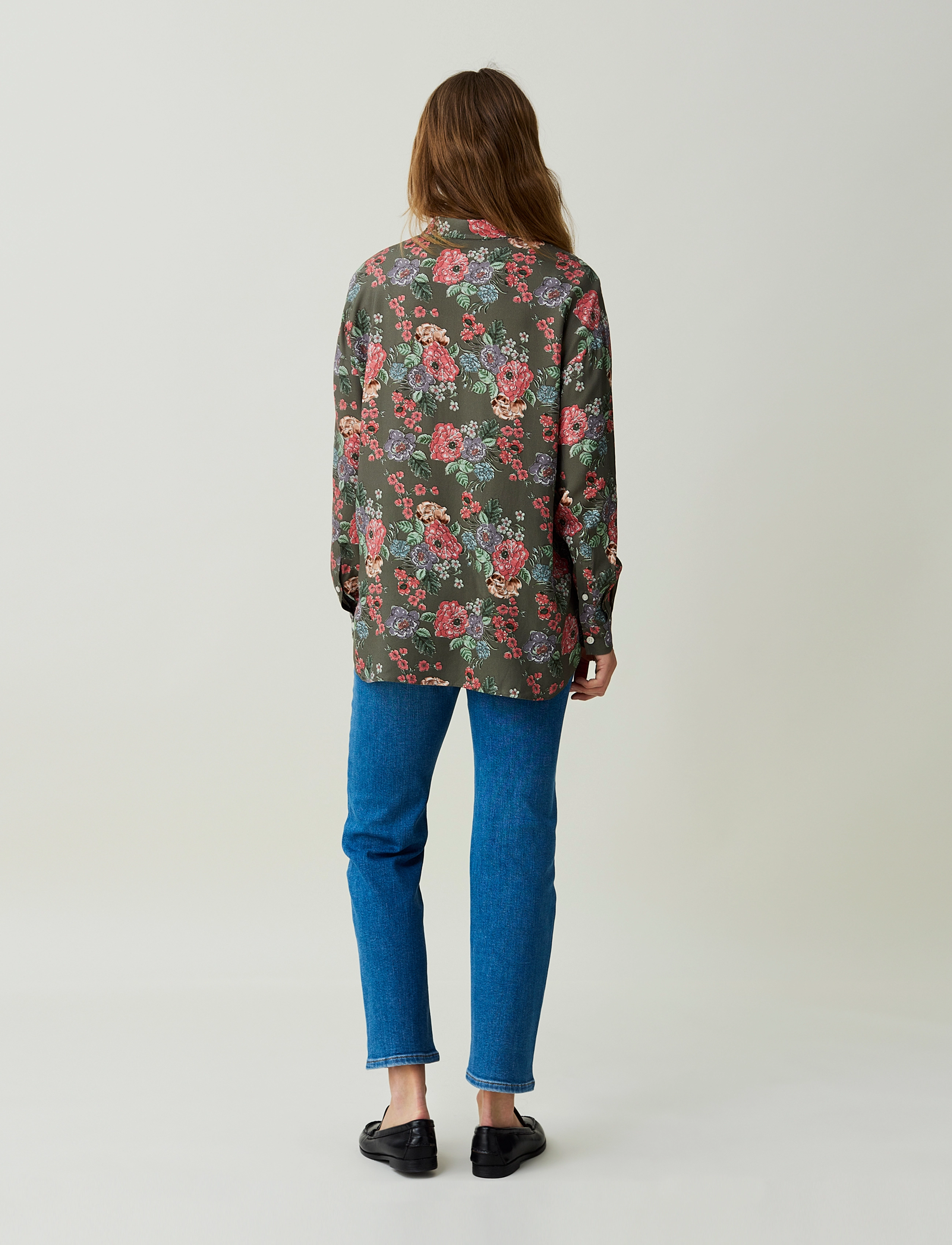 Lexington Clothing - Edith Flower Print Viscose Shirt - flower print - 3
