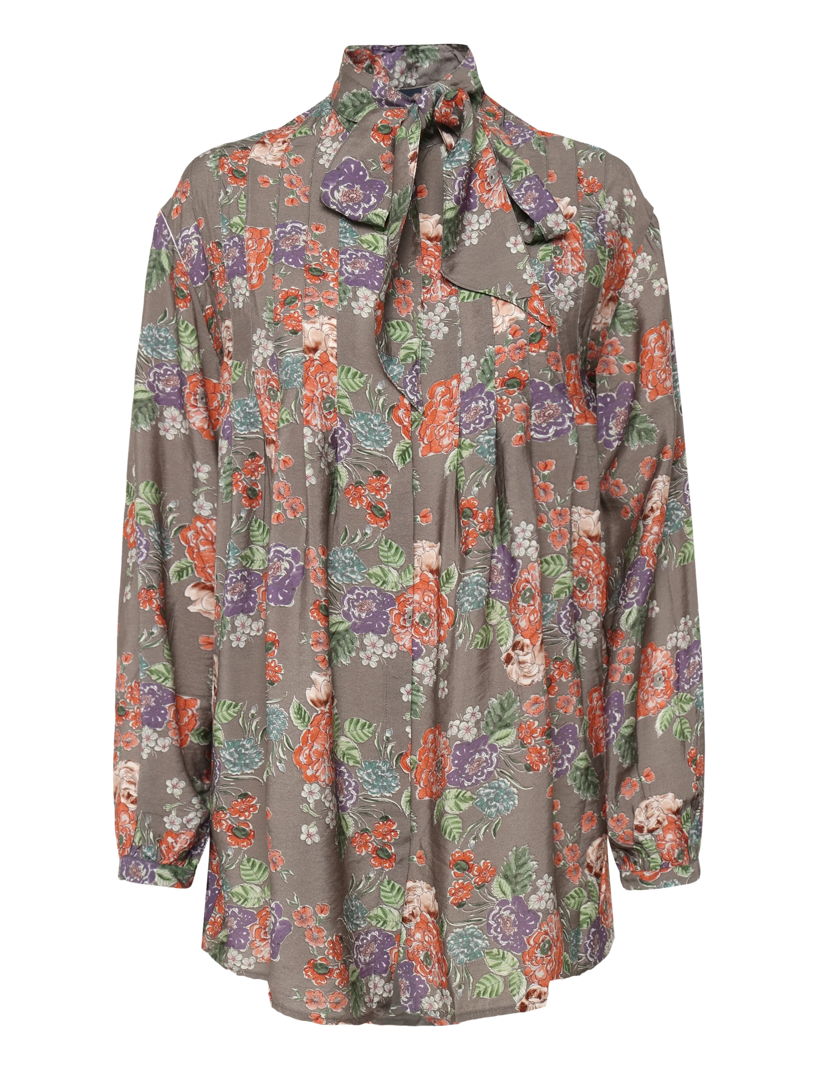 LEXINGTON CLOTHING Larissa Volume Bluse Patterned - L - Damen