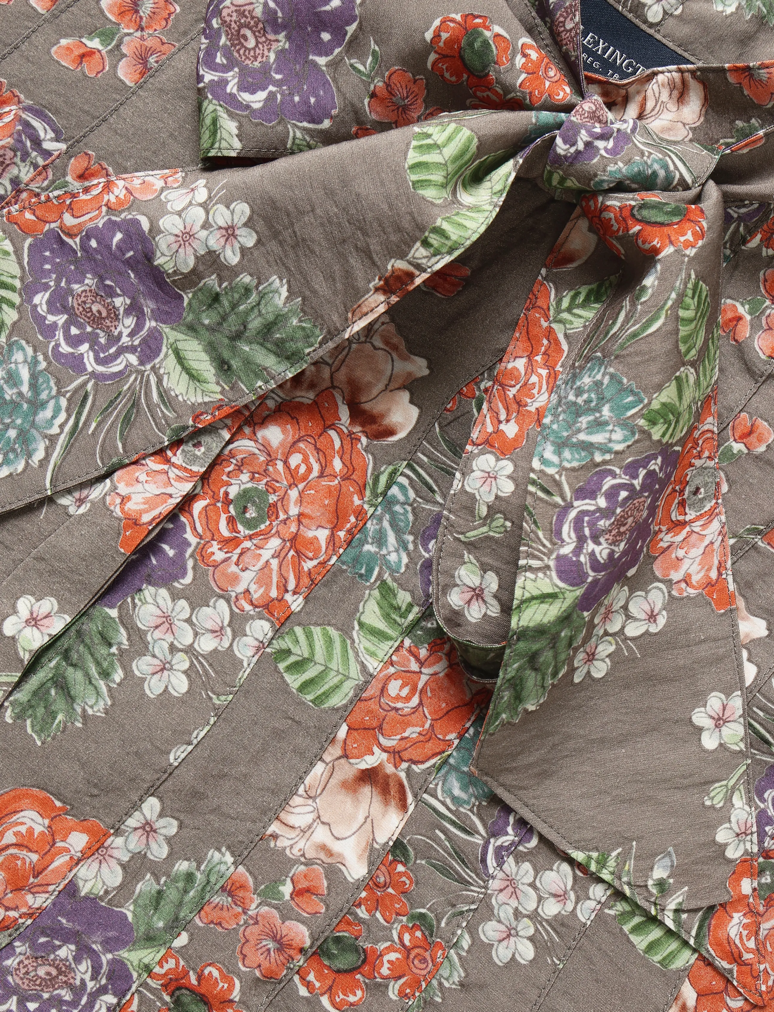 Lexington Clothing - Larissa Volume Blouse - langærmede bluser - flower print - 5