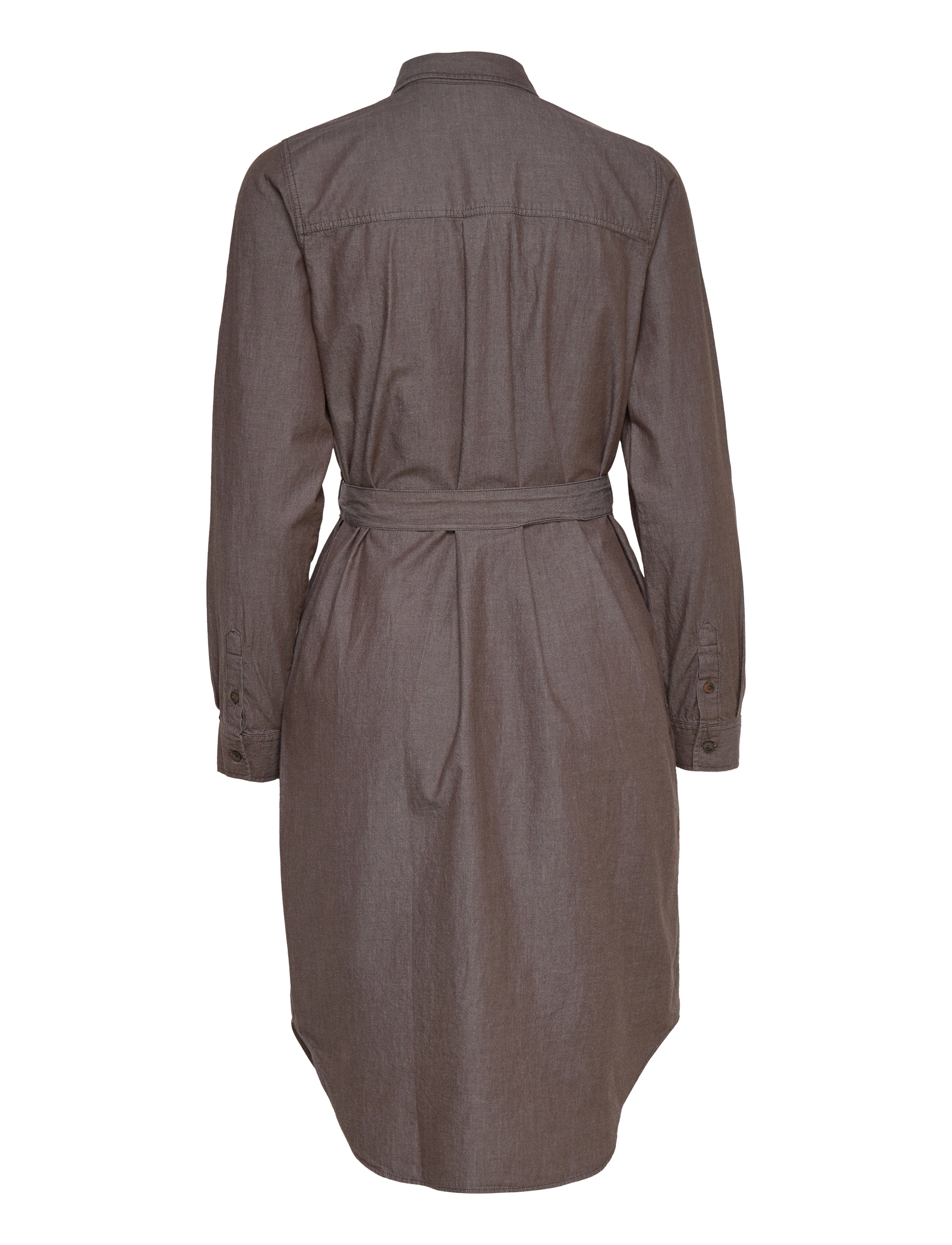 Lexington Clothing - Isa Brown Denim Shirt Dress - brown - 1