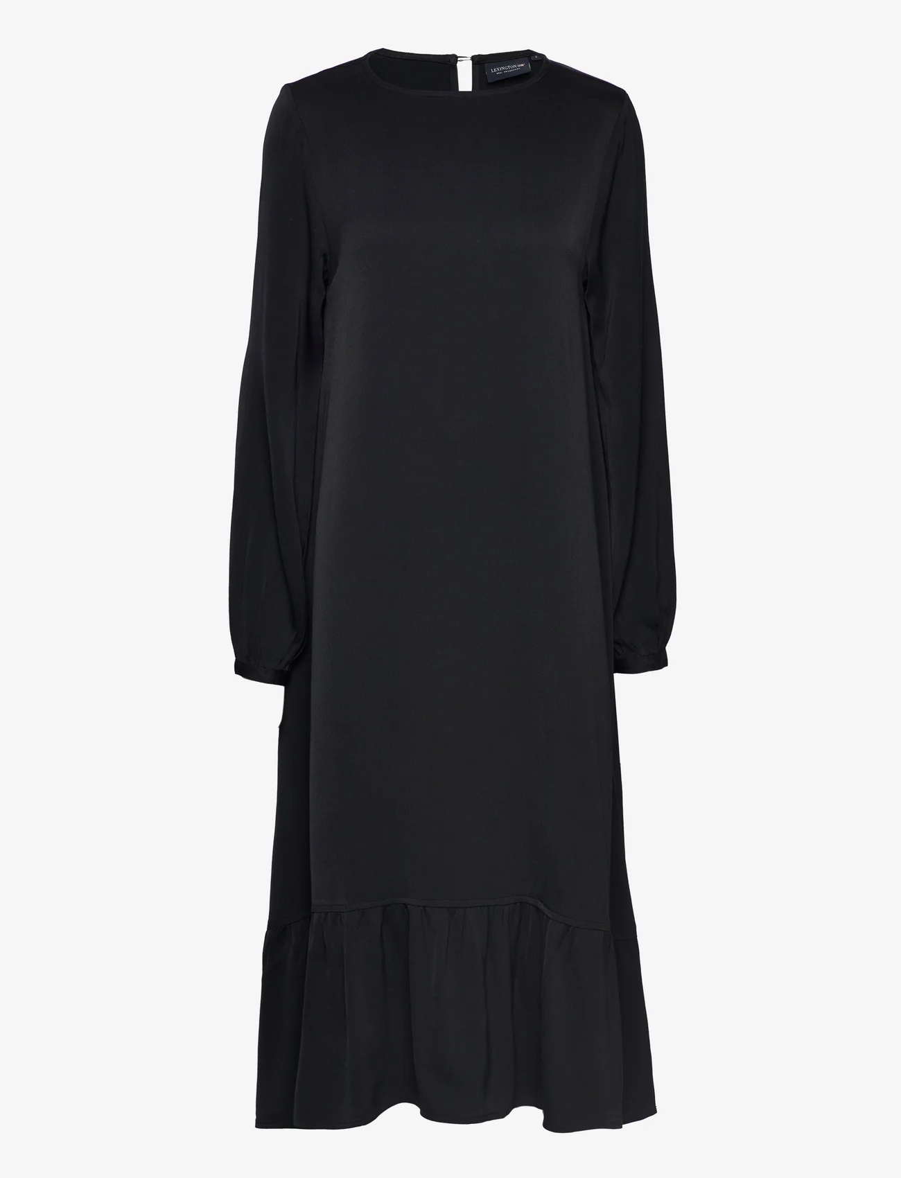 Lexington Clothing - Kinsley Viscose Crepe Dress - midi dresses - black - 0
