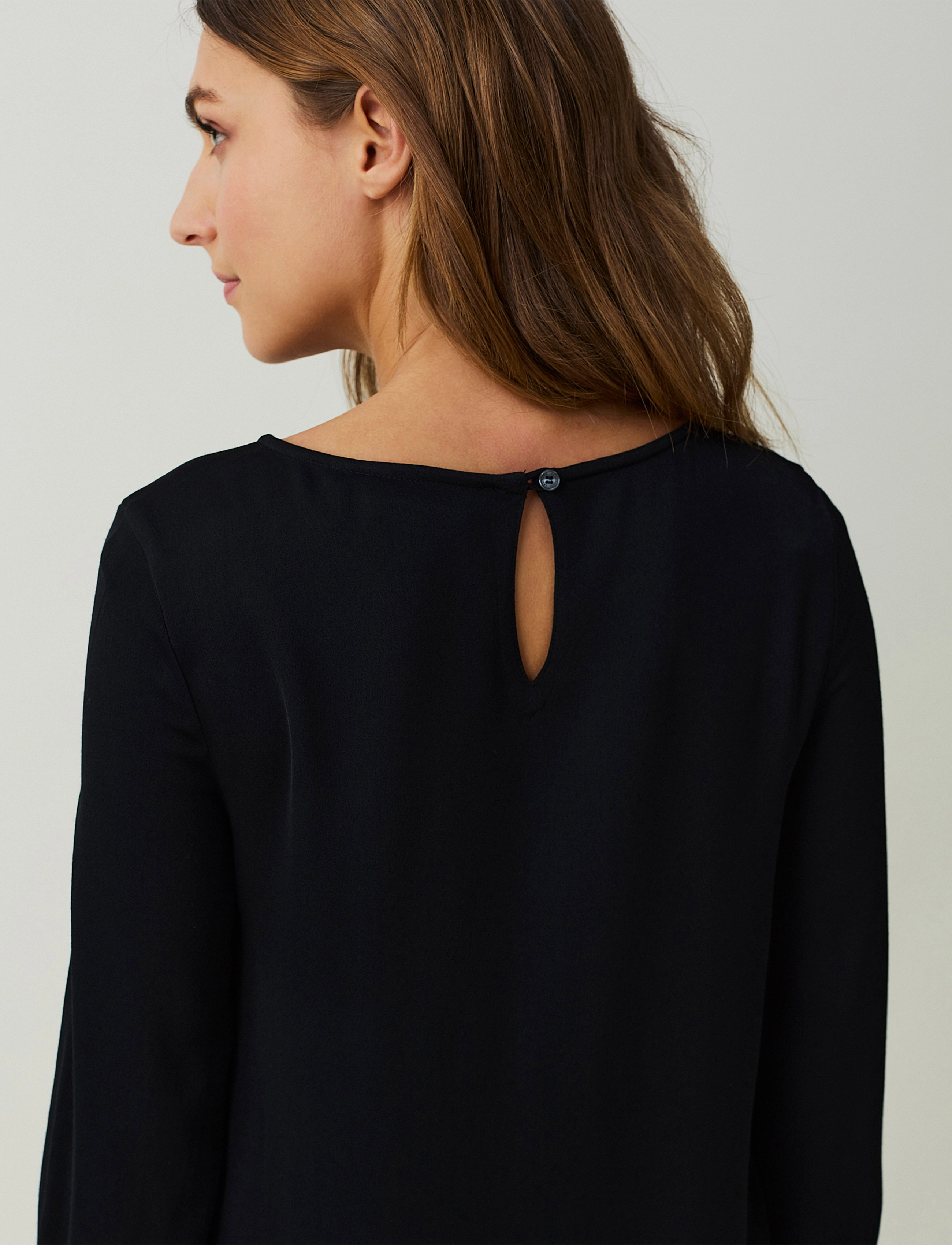 Lexington Clothing - Kinsley Viscose Crepe Dress - black - 4