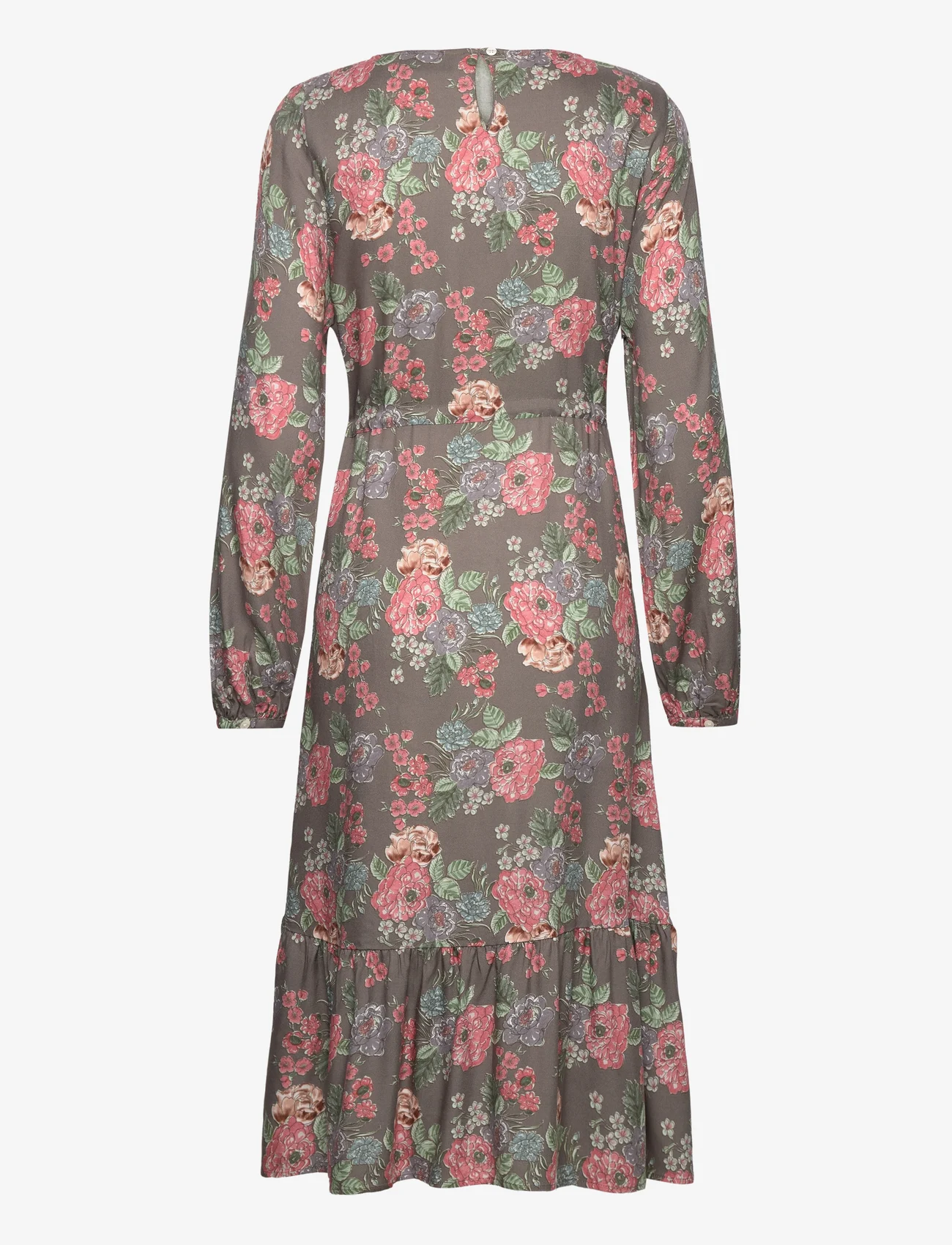 Lexington Clothing - Arya Flower Print Viscose Dress - flower print - 1