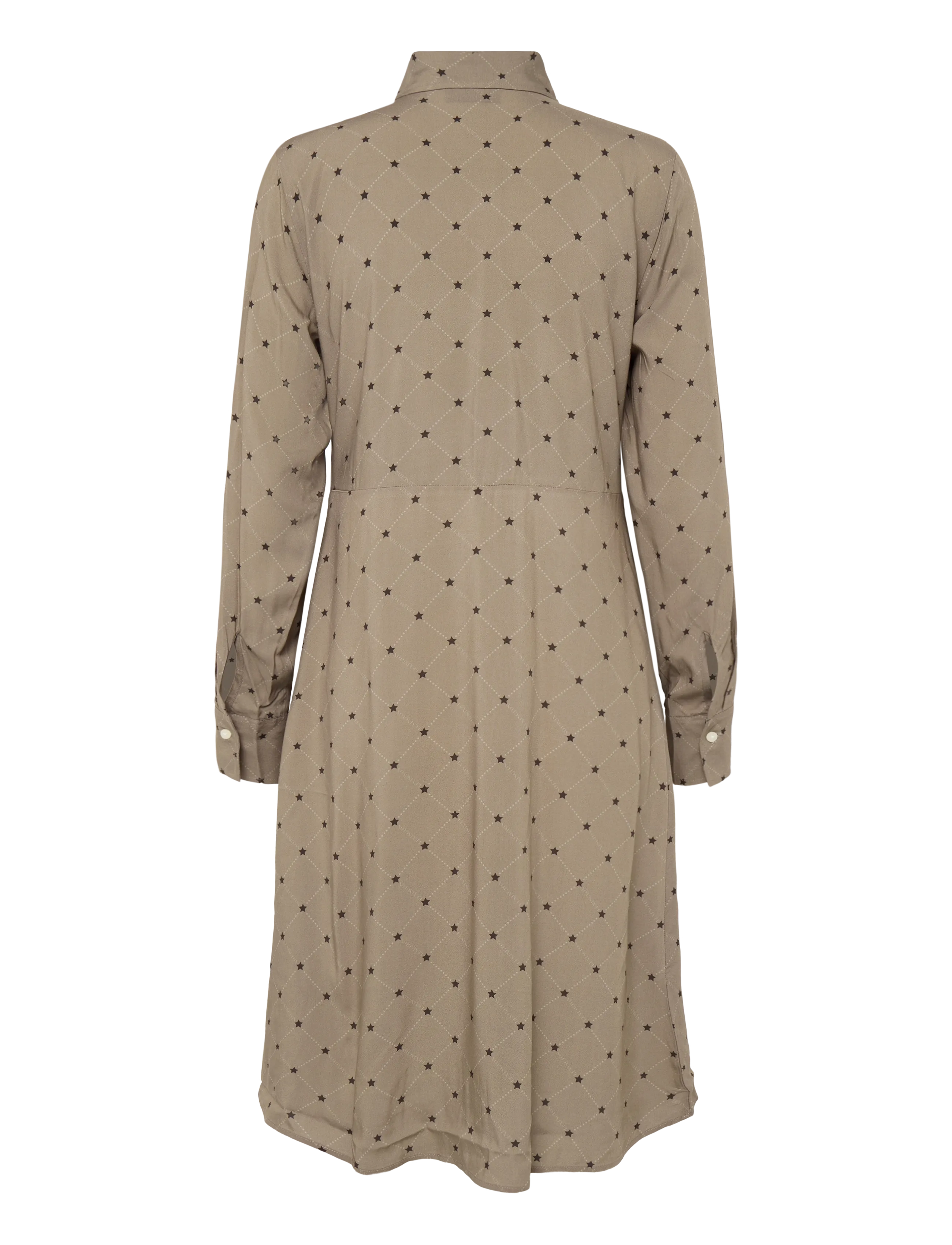 Lexington Clothing - Harper Signature Print Dress - skjortekjoler - brown multi - 2