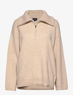Madison Wool/Alpaca Blend Half Zip Sweater, Lexington Clothing