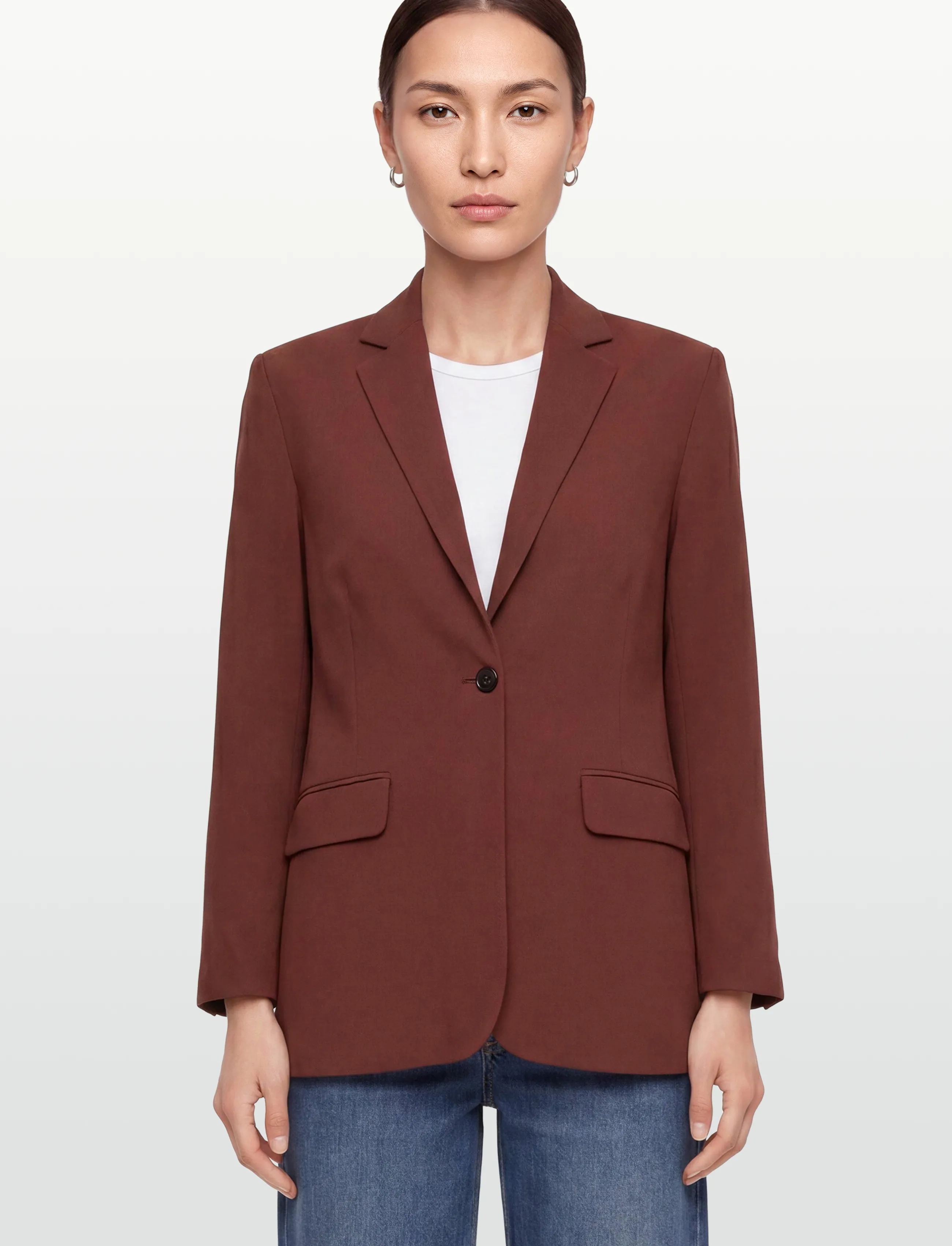 Lexington Clothing - Vivienne Blazer - festtøj til outletpriser - dark red - 3