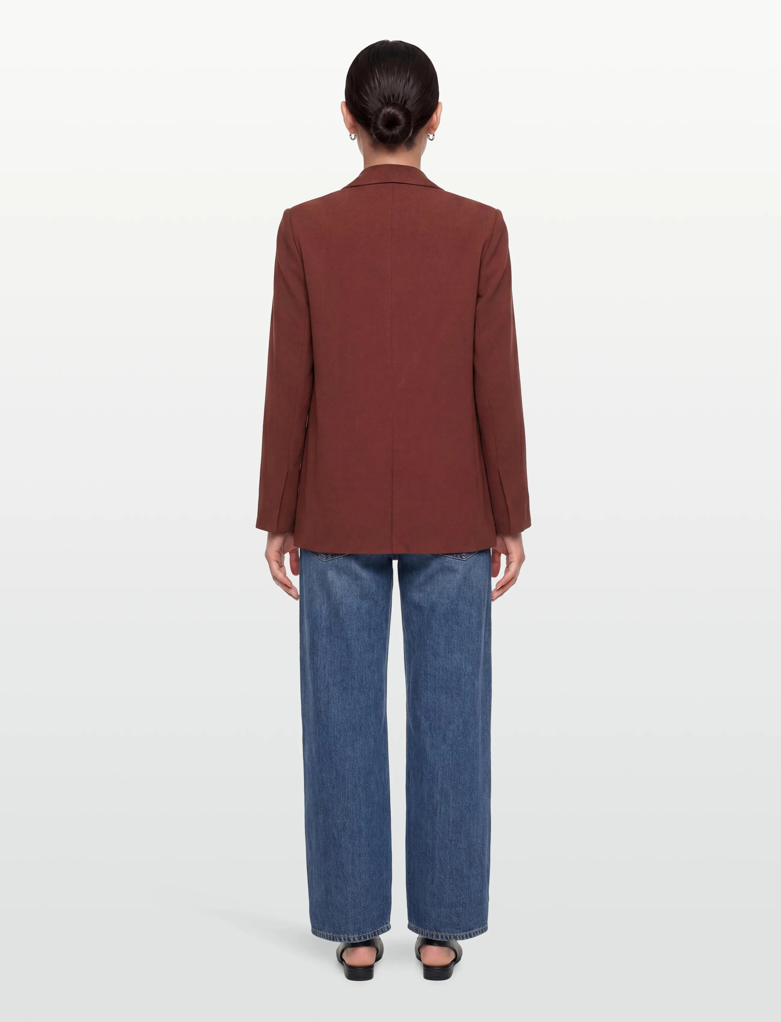 Lexington Clothing - Vivienne Blazer - festtøj til outletpriser - dark red - 4