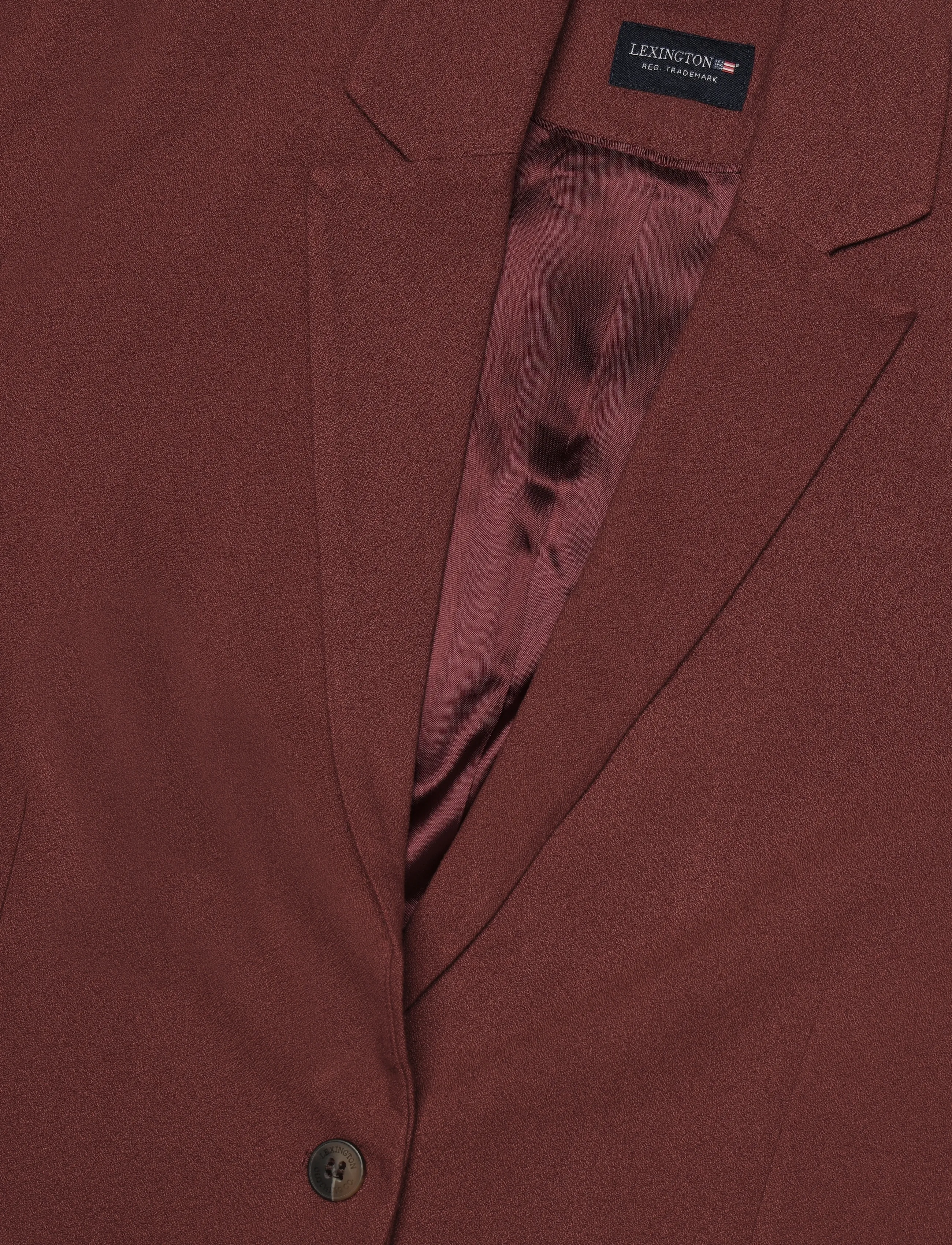 Lexington Clothing - Vivienne Blazer - festtøj til outletpriser - dark red - 5
