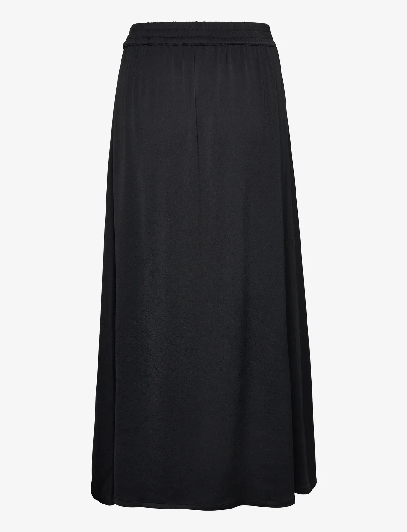 Lexington Clothing - Savannah Viscose Skirt - midi nederdele - black - 1