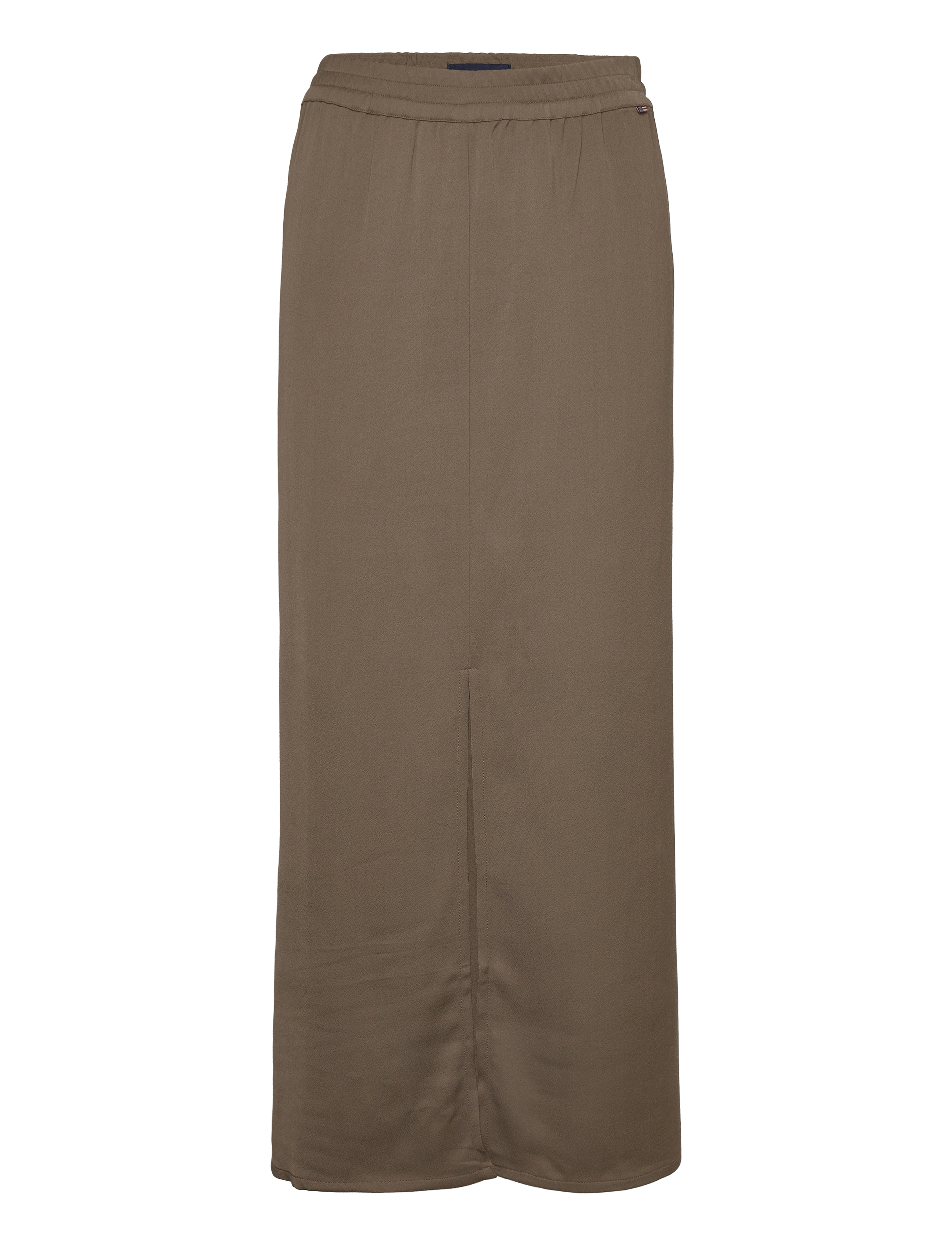 Lexington Clothing Savannah Viscose Skirt - Nederdele - DARK GREEN / brown