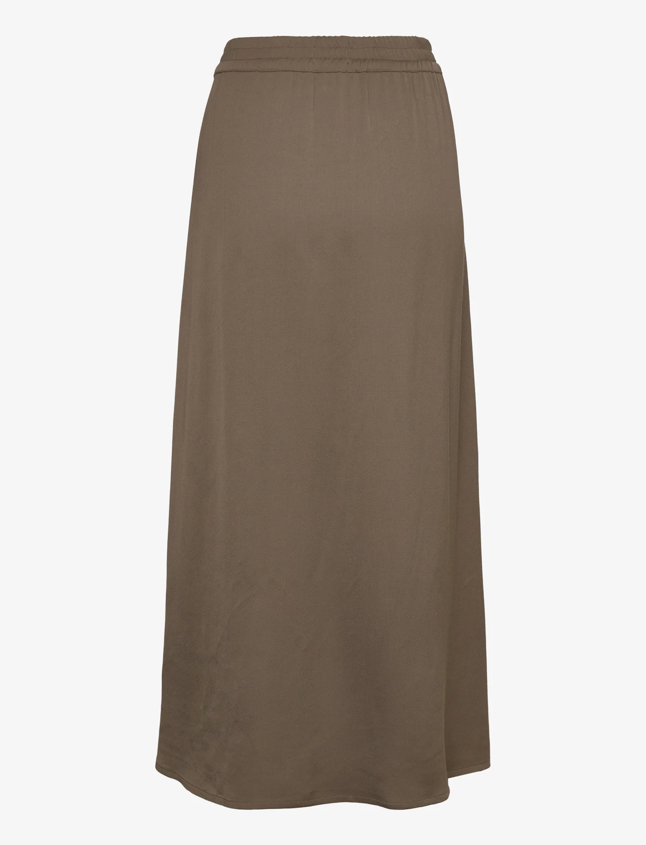 Lexington Clothing - Savannah Viscose Skirt - midi kjolar - dark green - 1