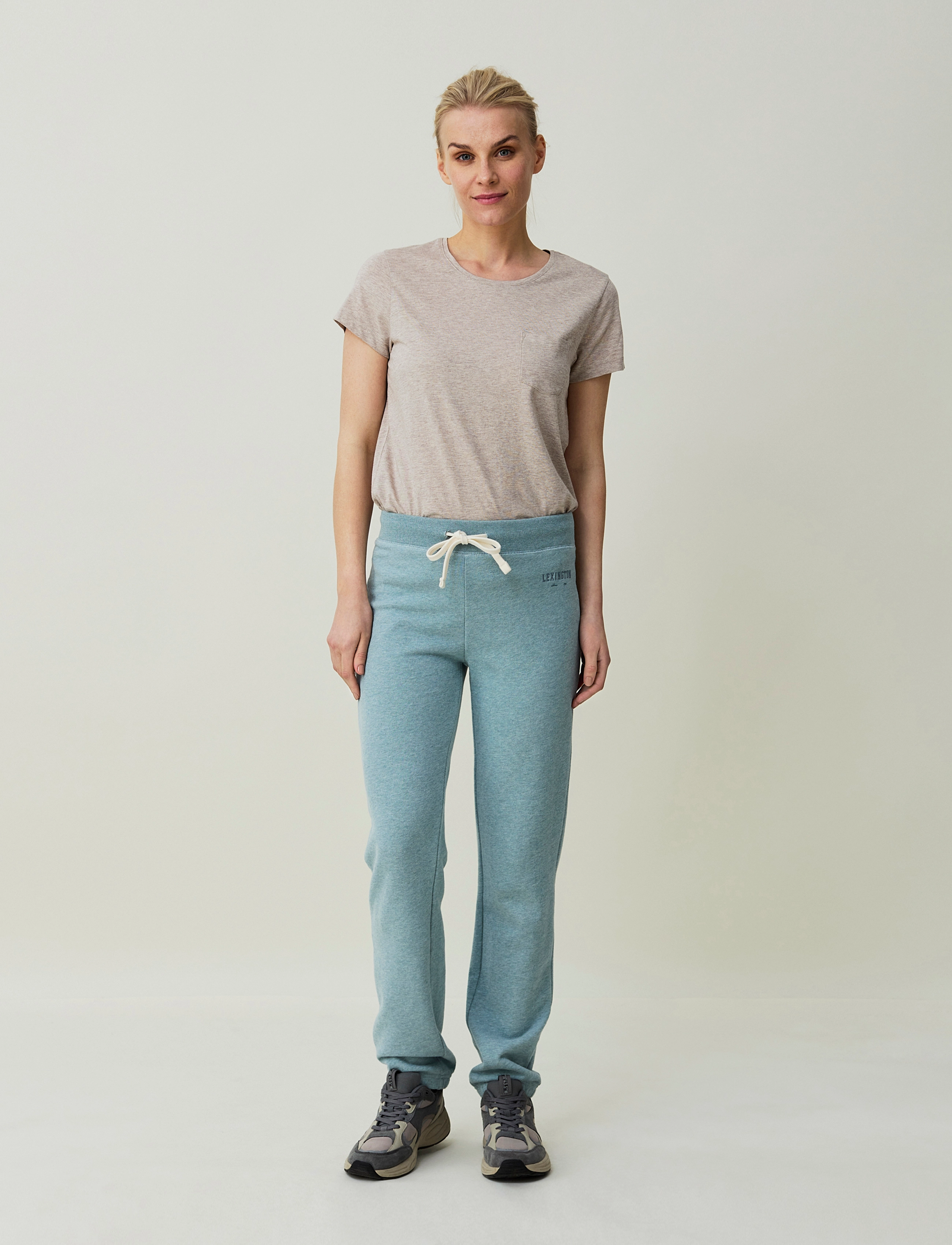 Lexington Clothing - Jenna Pants - light blue melange - 2