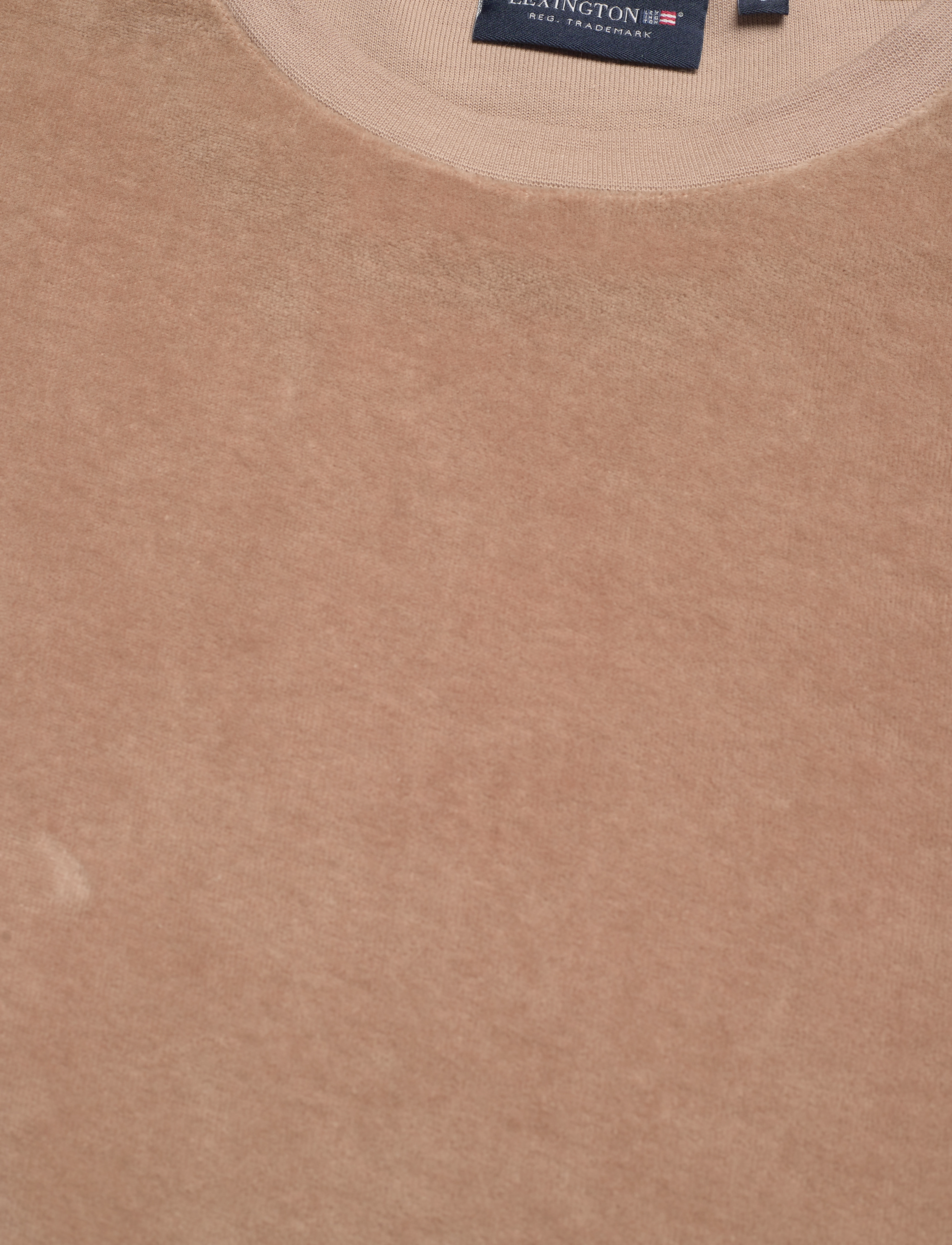 Lexington Clothing - Martha Organic Cotton Velour Sweatshirt - beige - 3
