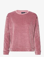 Lexington Clothing - Martha Organic Cotton Velour Sweatshirt - kvinder - pink - 0