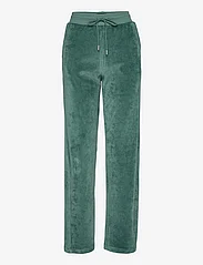 Lexington Clothing - Leona Organic Cotton Velour Pants - jogos kelnės - green - 0