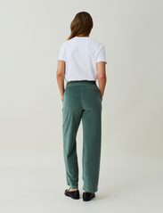 Lexington Clothing - Leona Organic Cotton Velour Pants - joggers - green - 3