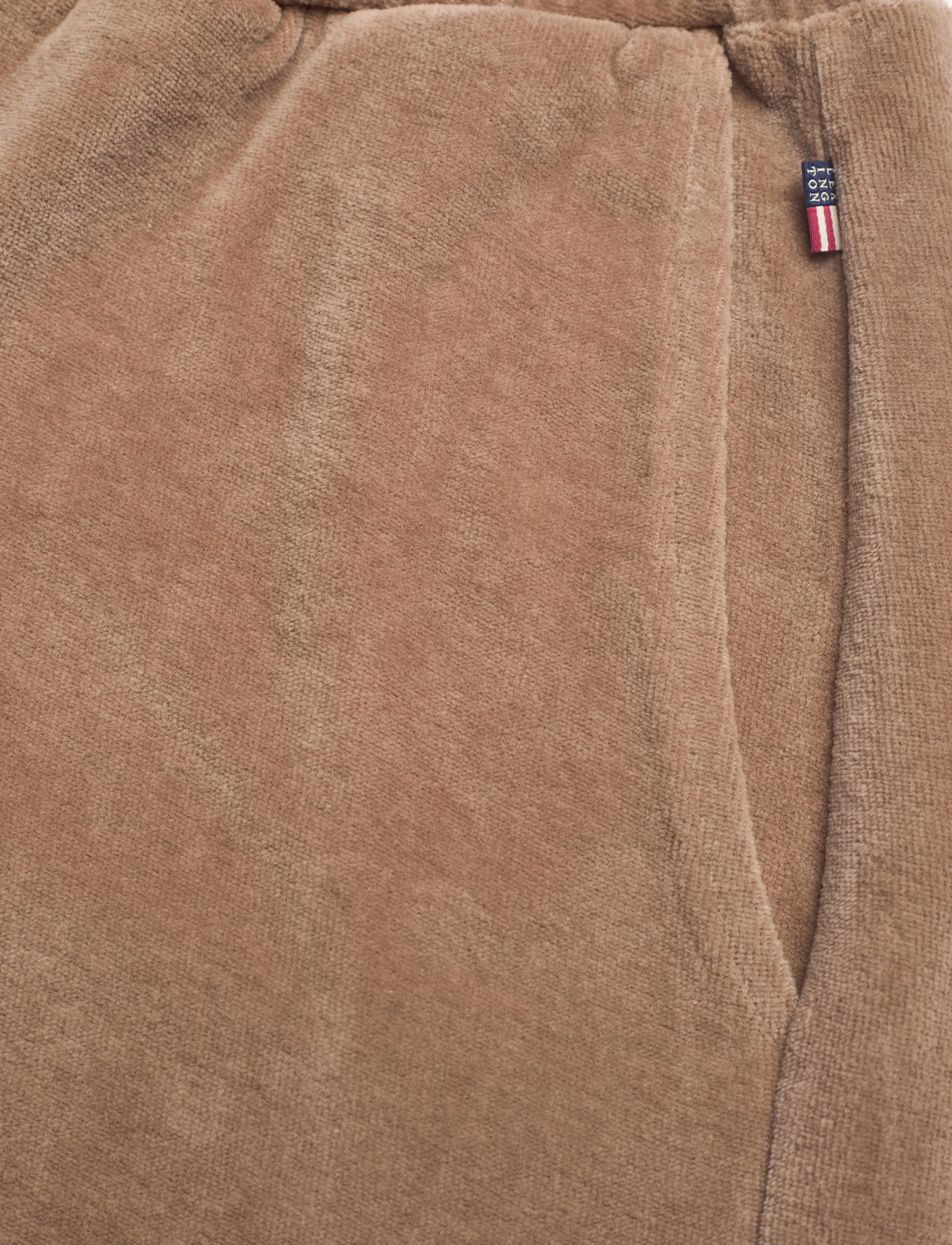 Lexington Clothing - Andy Organic Cotton Velour Shorts - casual shorts - beige - 2