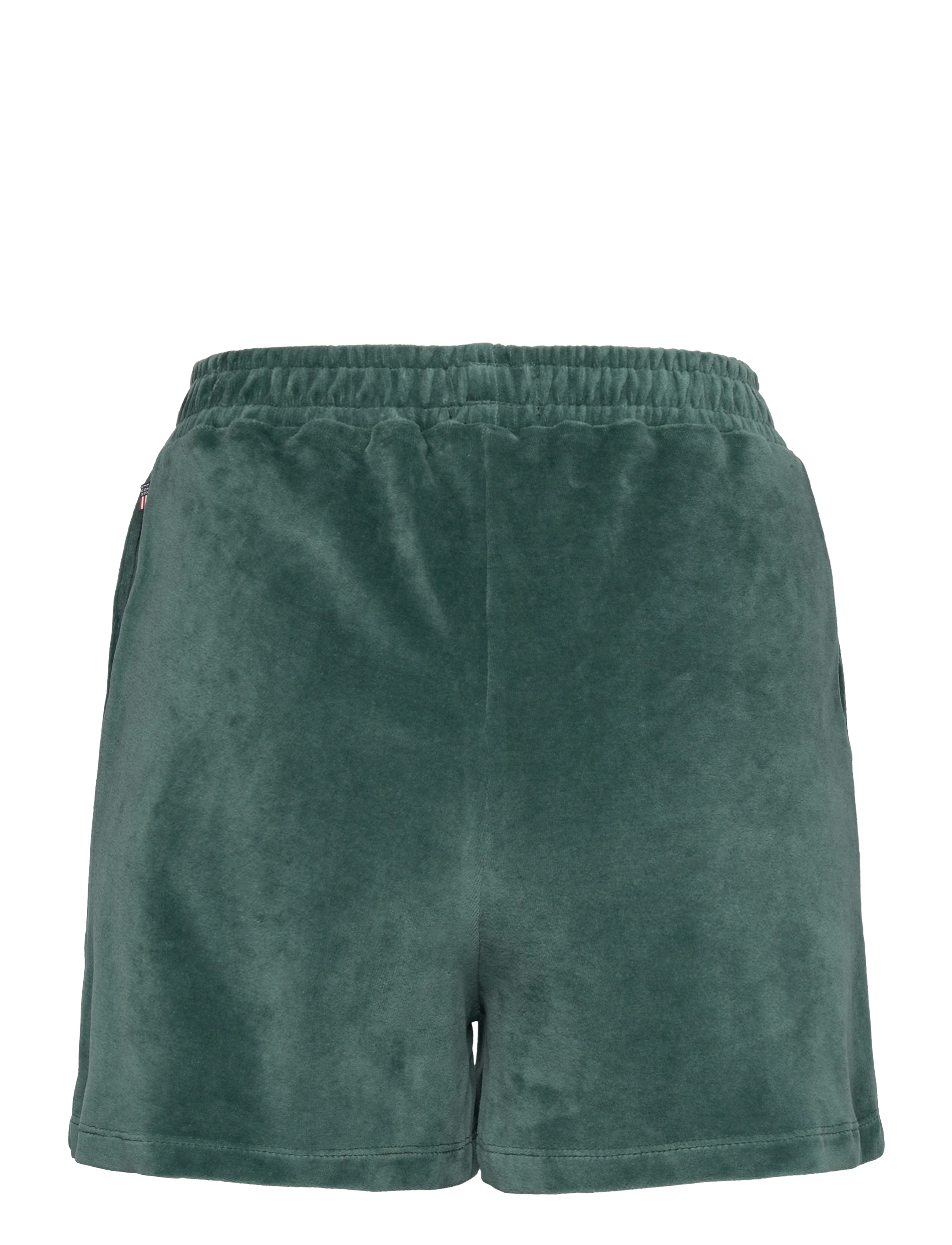 Lexington Clothing - Andy Organic Cotton Velour Shorts - casual shorts - green - 1