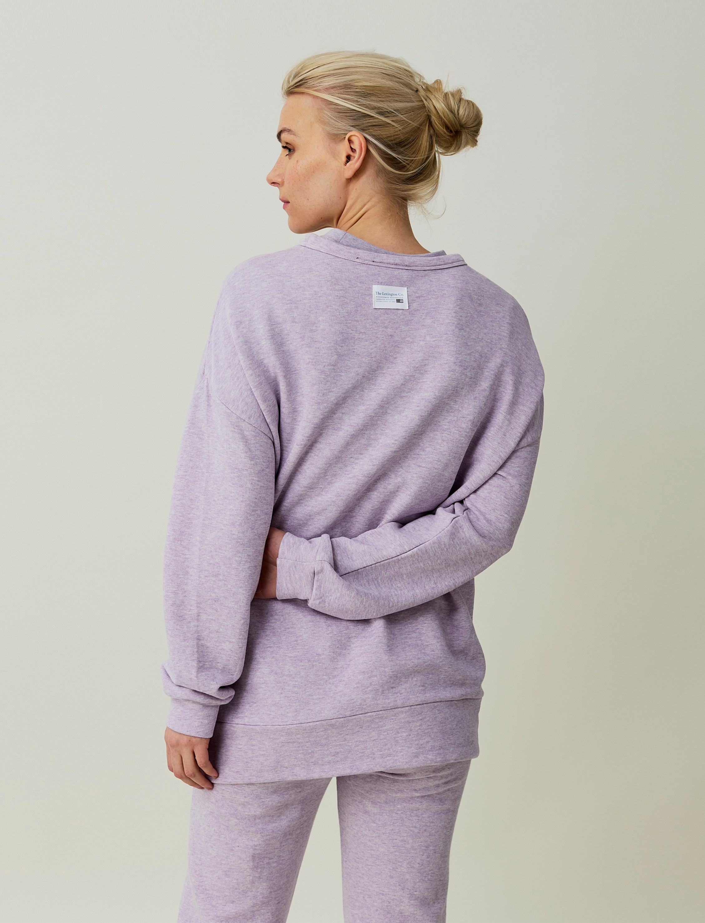 Lexington Clothing - Celia Sweatshirt - lilac melange - 4
