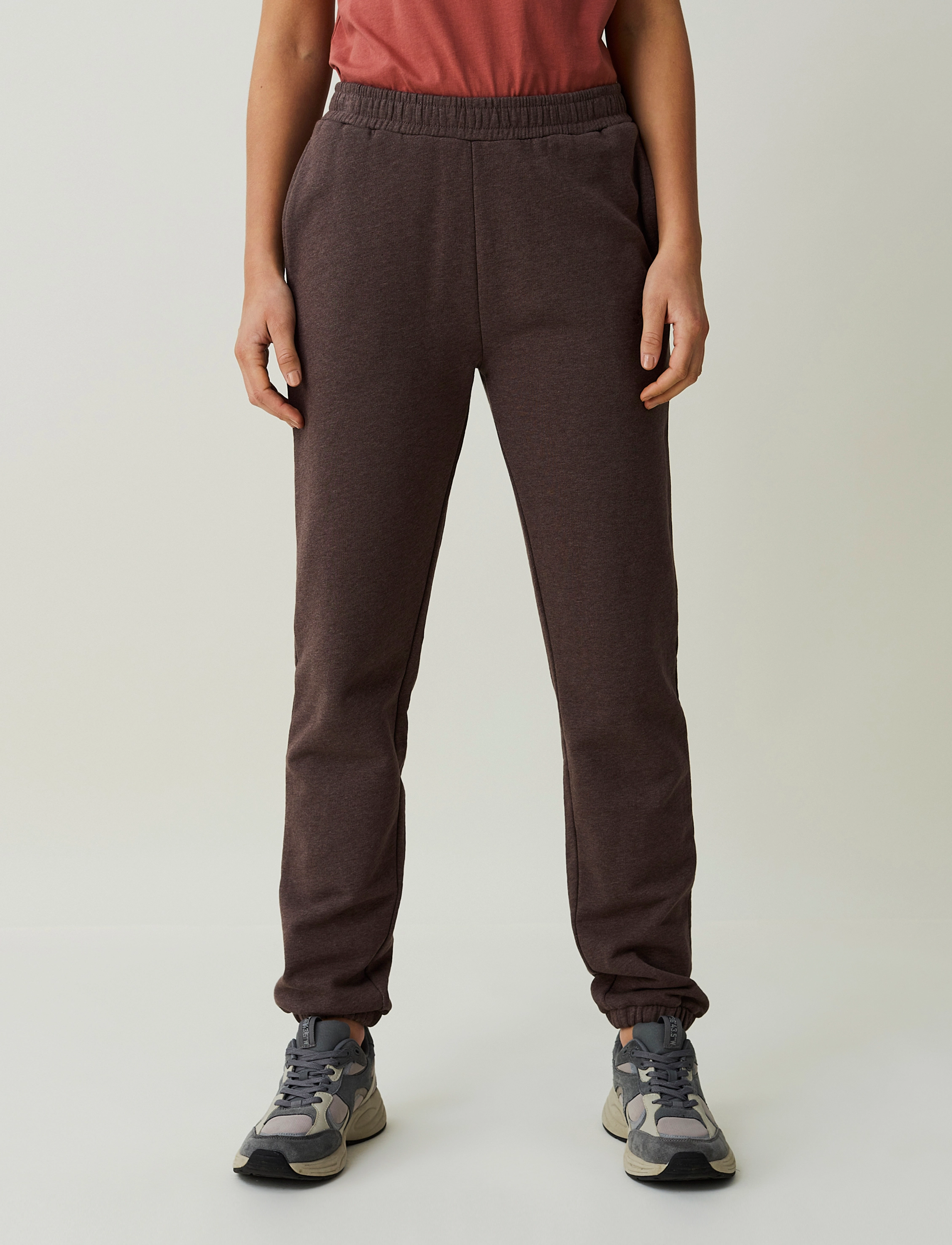 Lexington Clothing - Noelle Cotton Pants - brown melange - 3