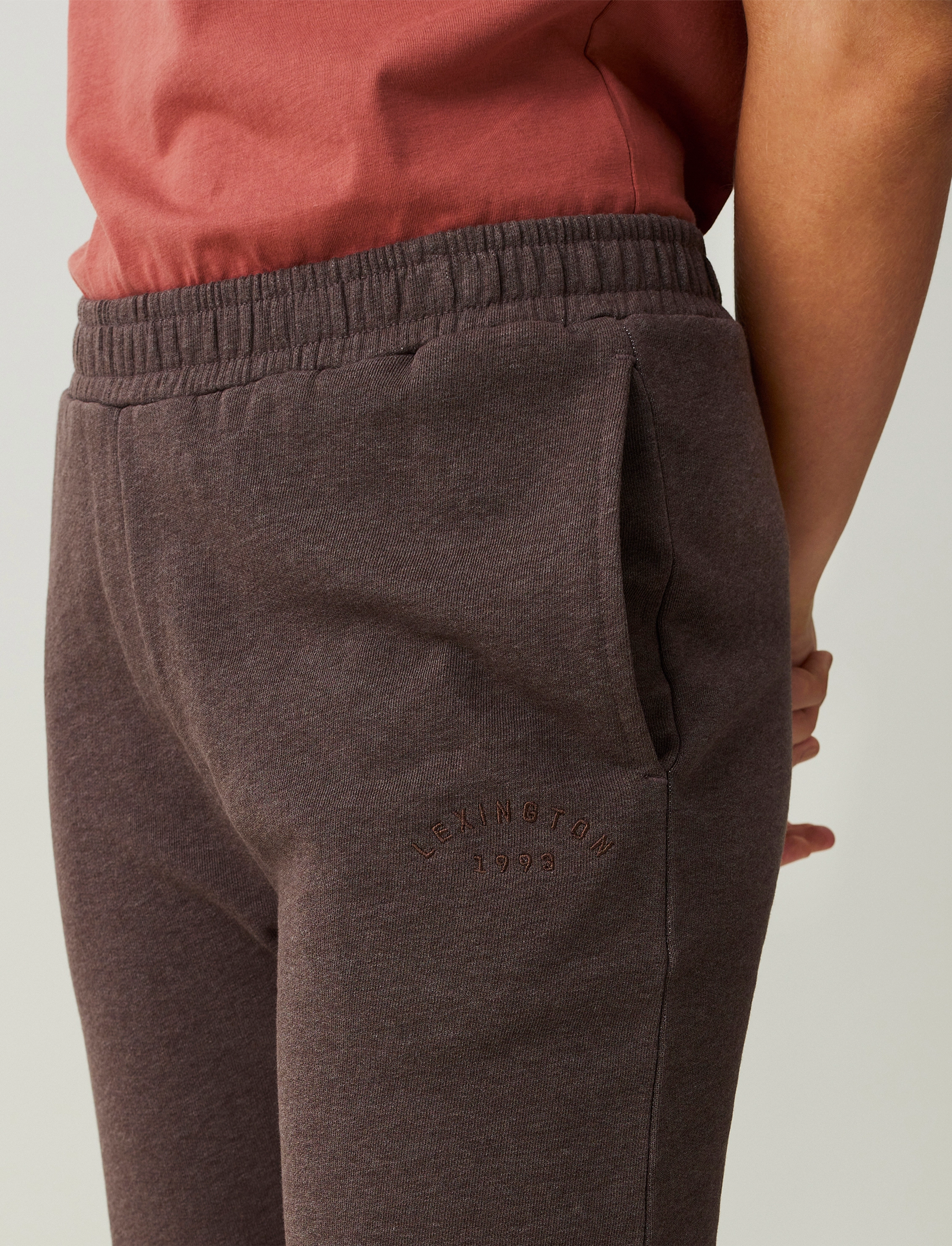 Lexington Clothing - Noelle Cotton Pants - brown melange - 5