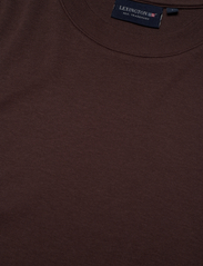 Lexington Clothing - Ally Organic Cotton/Modal Oversized Tee - t-shirts - brown - 2