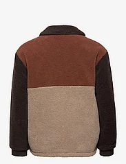 Lexington Clothing - Jesse Pile Jacket - mid layer jackets - brown multi - 1