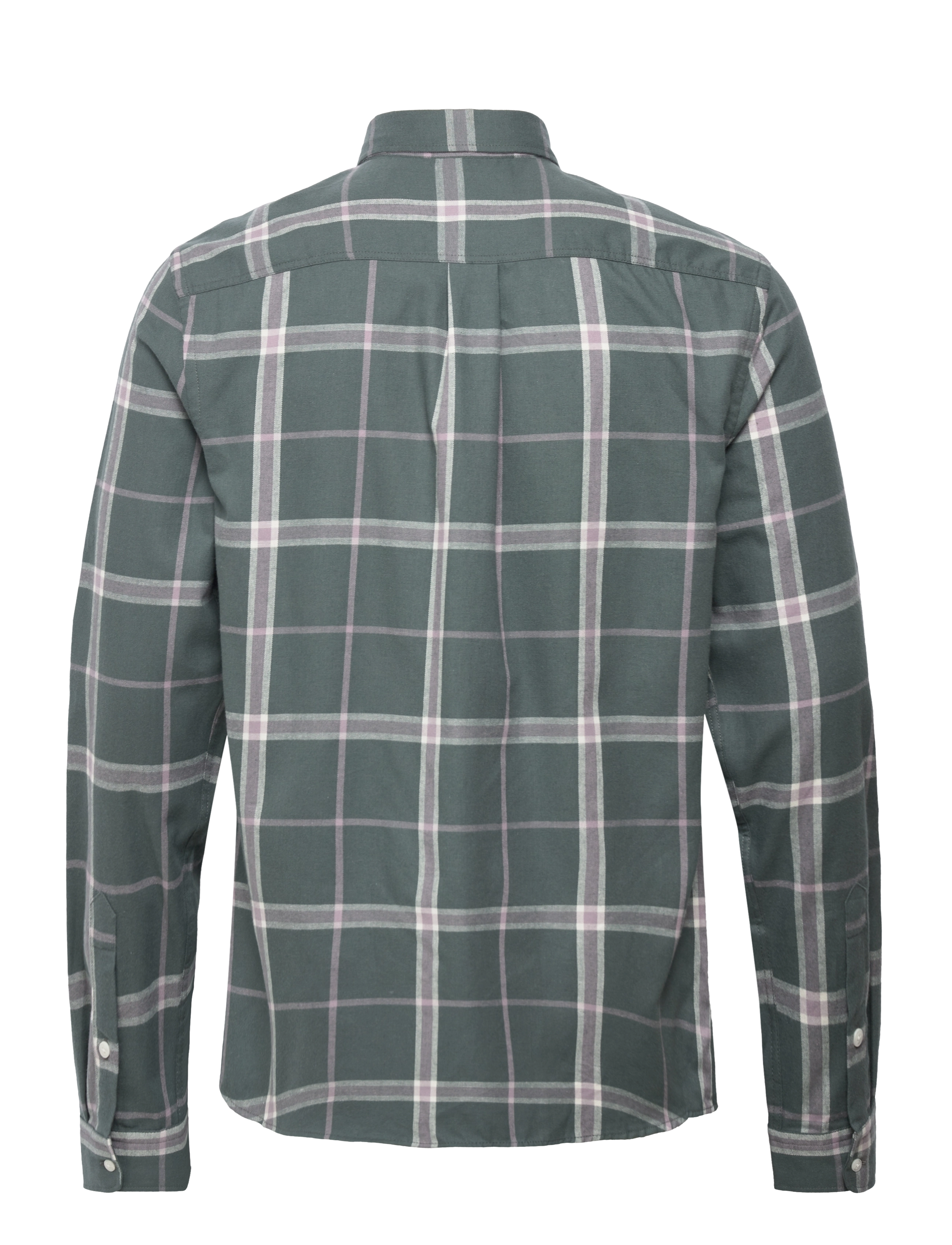 Lexington Clothing - Peter Lt Flannel Checked Shirt - green multi check - 1