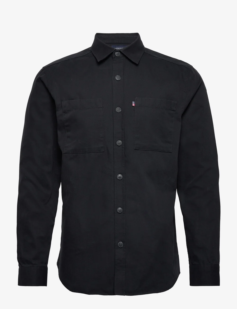 Lexington Clothing - Ralph Organic Cotton Canvas Shirt - casual hemden - black - 1