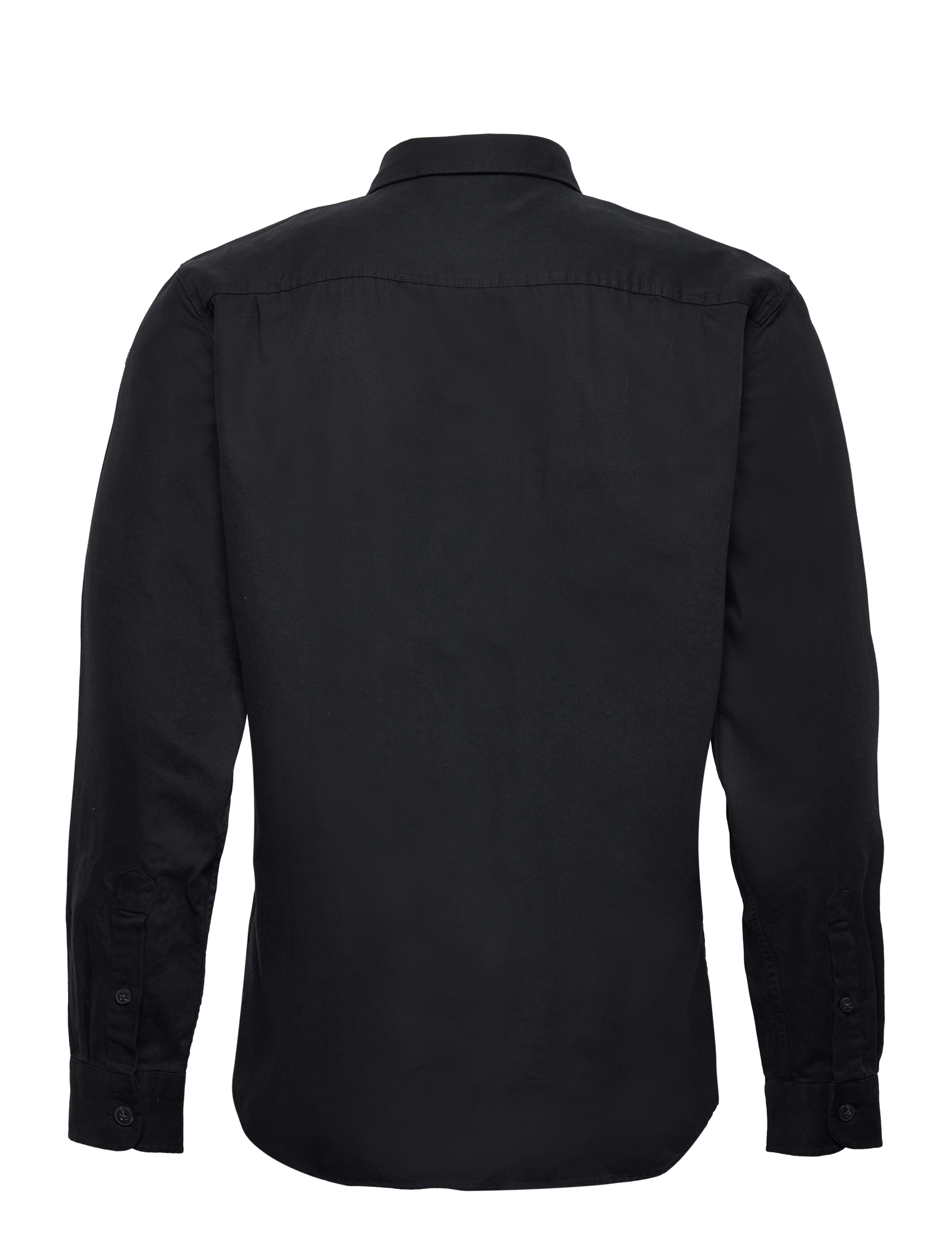 Lexington Clothing - Ralph Organic Cotton Canvas Shirt - black - 2