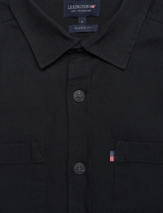 Lexington Clothing - Ralph Organic Cotton Canvas Shirt - black - 5