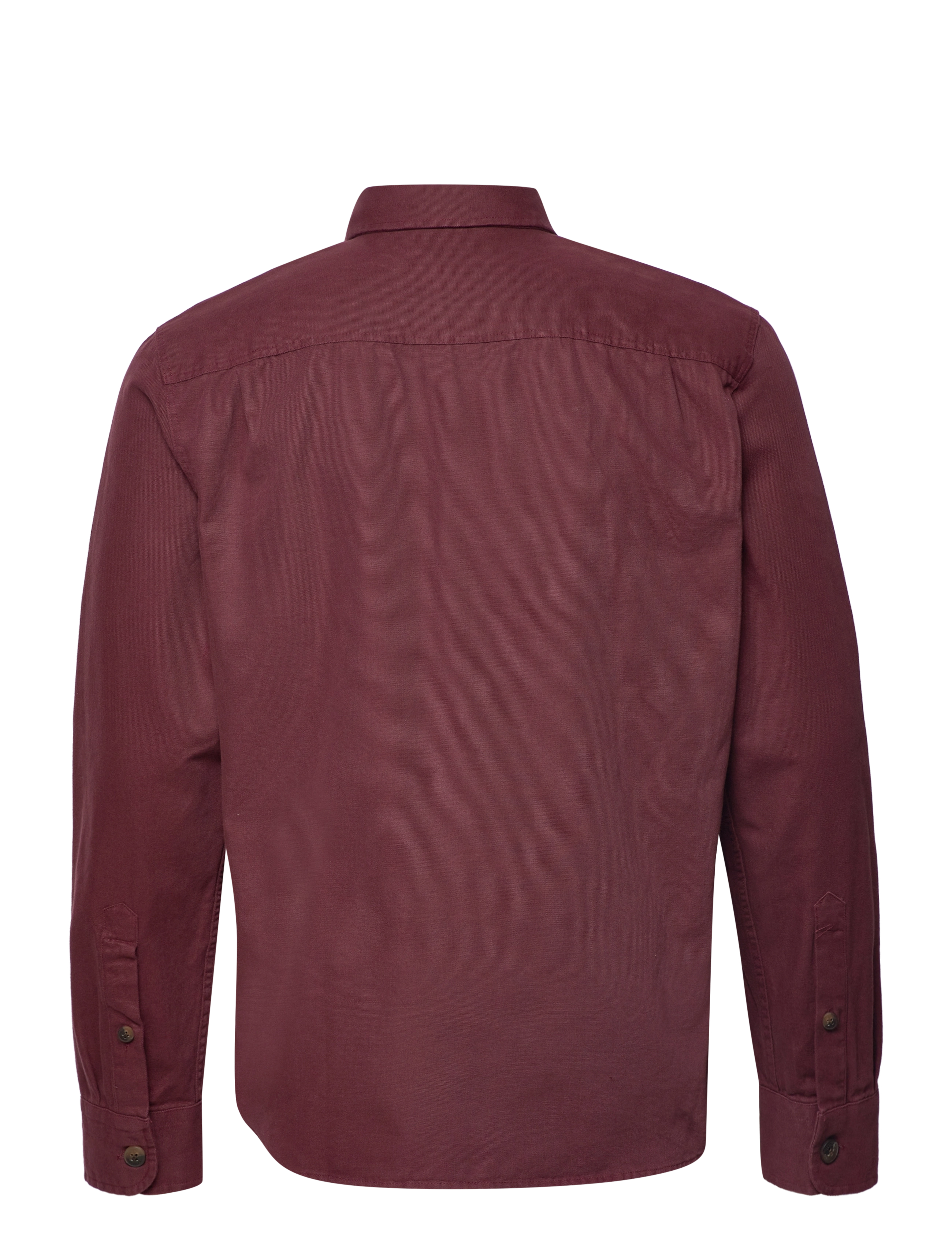 Lexington Clothing - Ralph Organic Cotton Canvas Shirt - dark red - 2