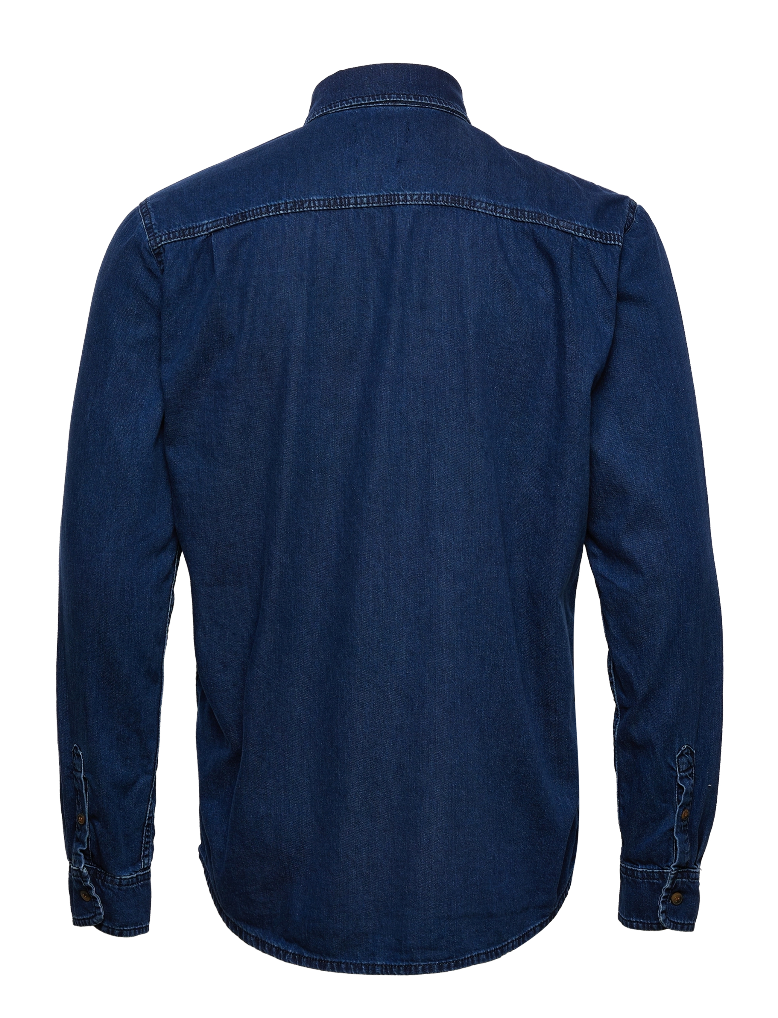 Lexington Clothing - August Denim Shirt - dark blue denim - 1